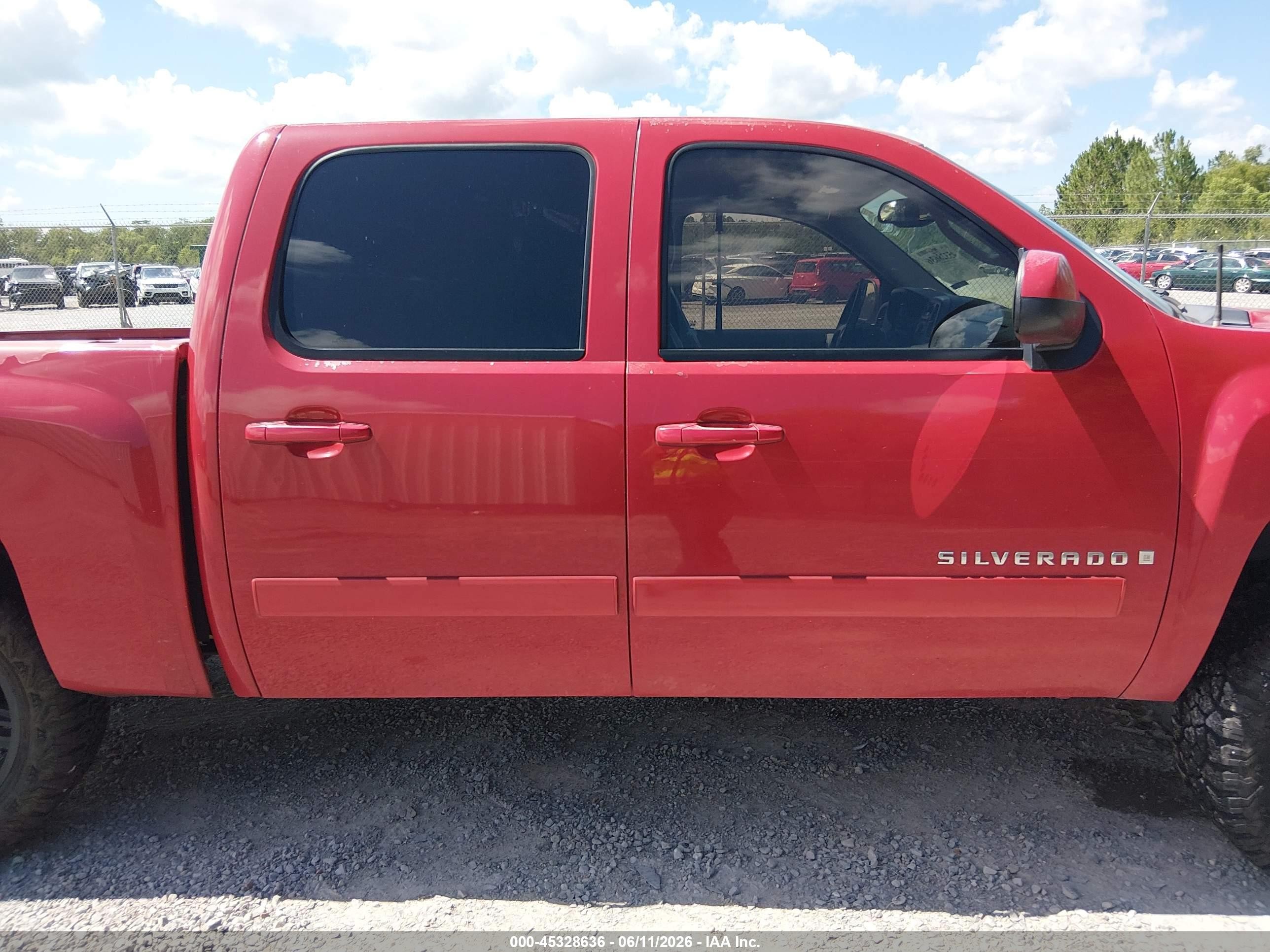 2008 Chevrolet Silverado 1500 Lt1 Red vin: 2GCEC13J581328960