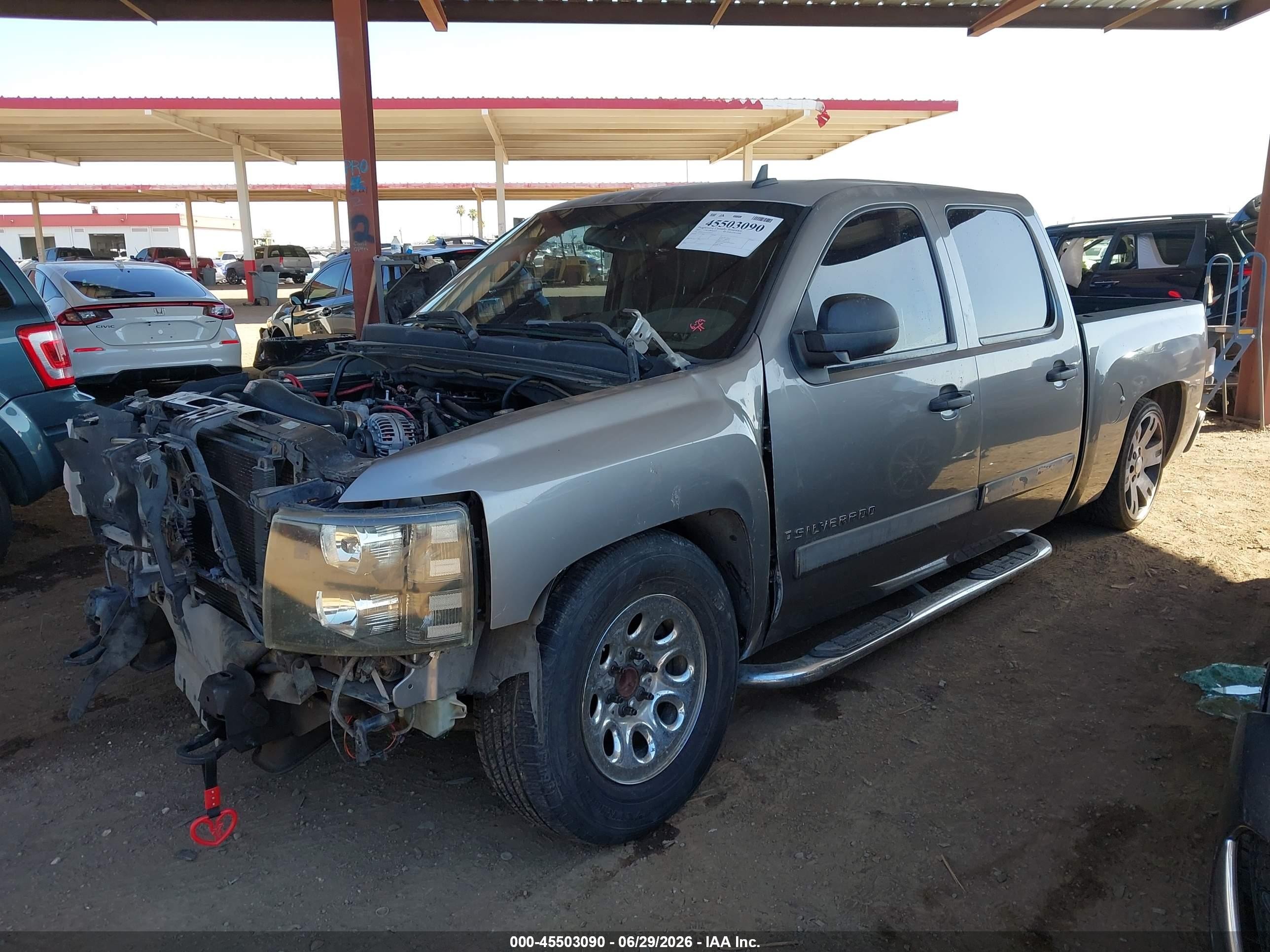 2007 Chevrolet Silverado 1500 Lt1 Gray vin: 2GCEC13J771579123