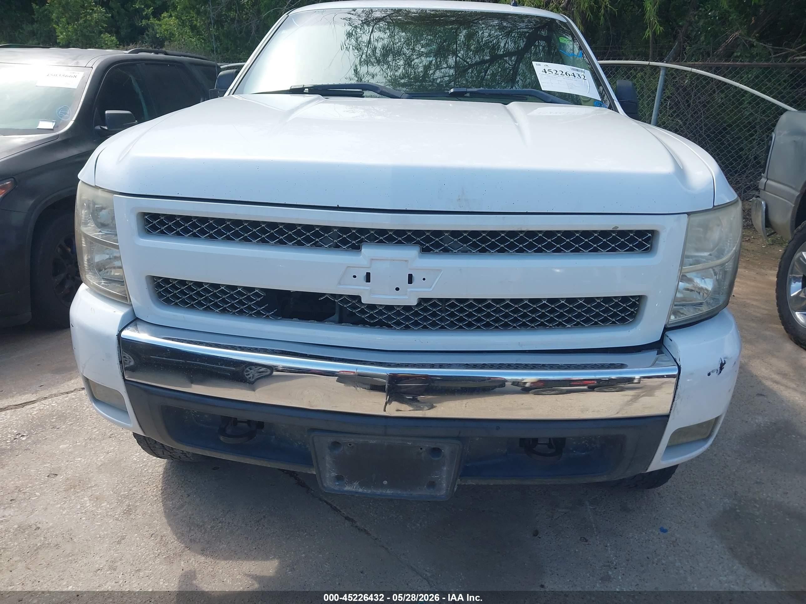2007 Chevrolet Silverado 1500 Lt1 White vin: 2GCEC13J771721132