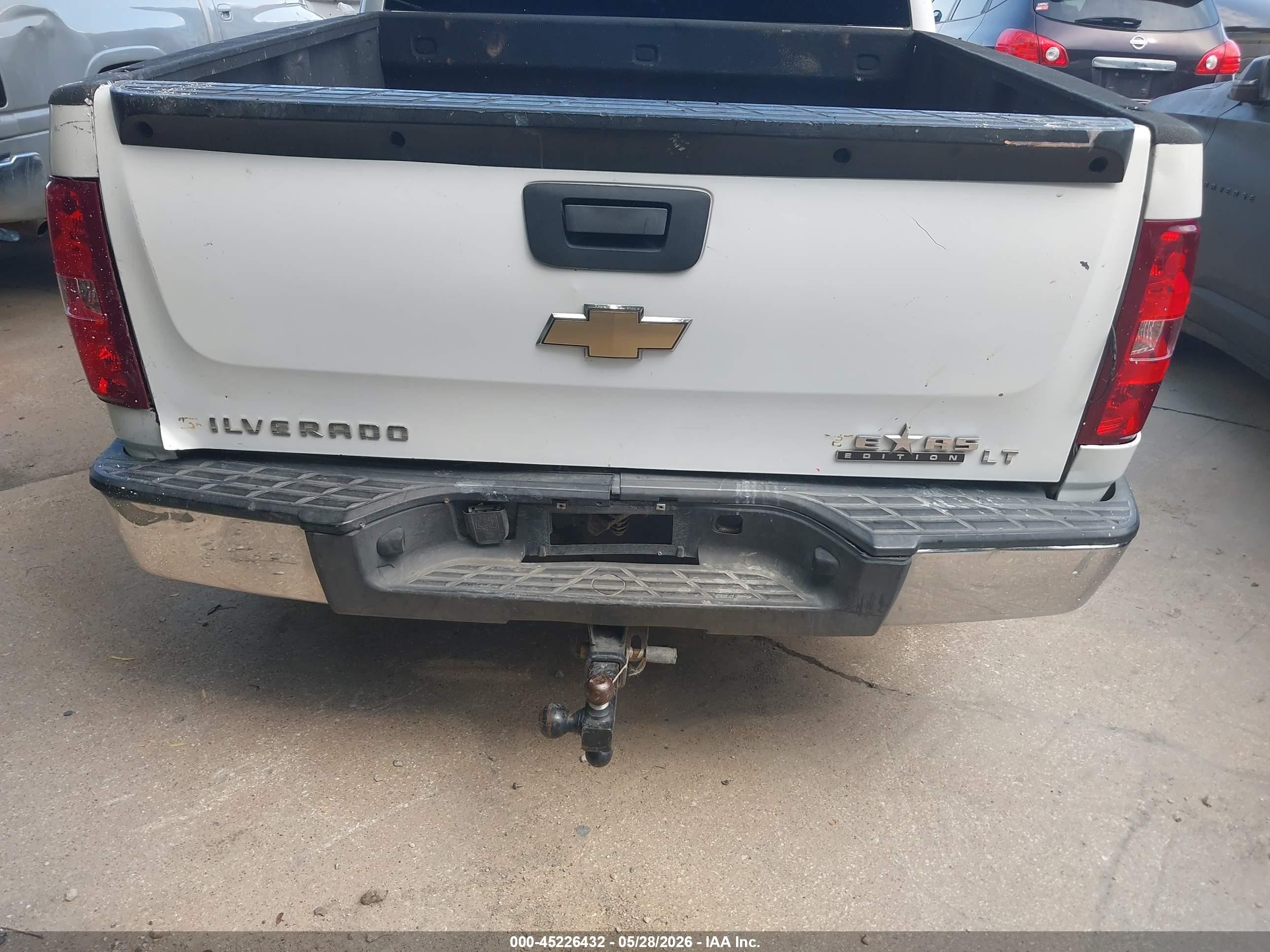 2007 Chevrolet Silverado 1500 Lt1 White vin: 2GCEC13J771721132