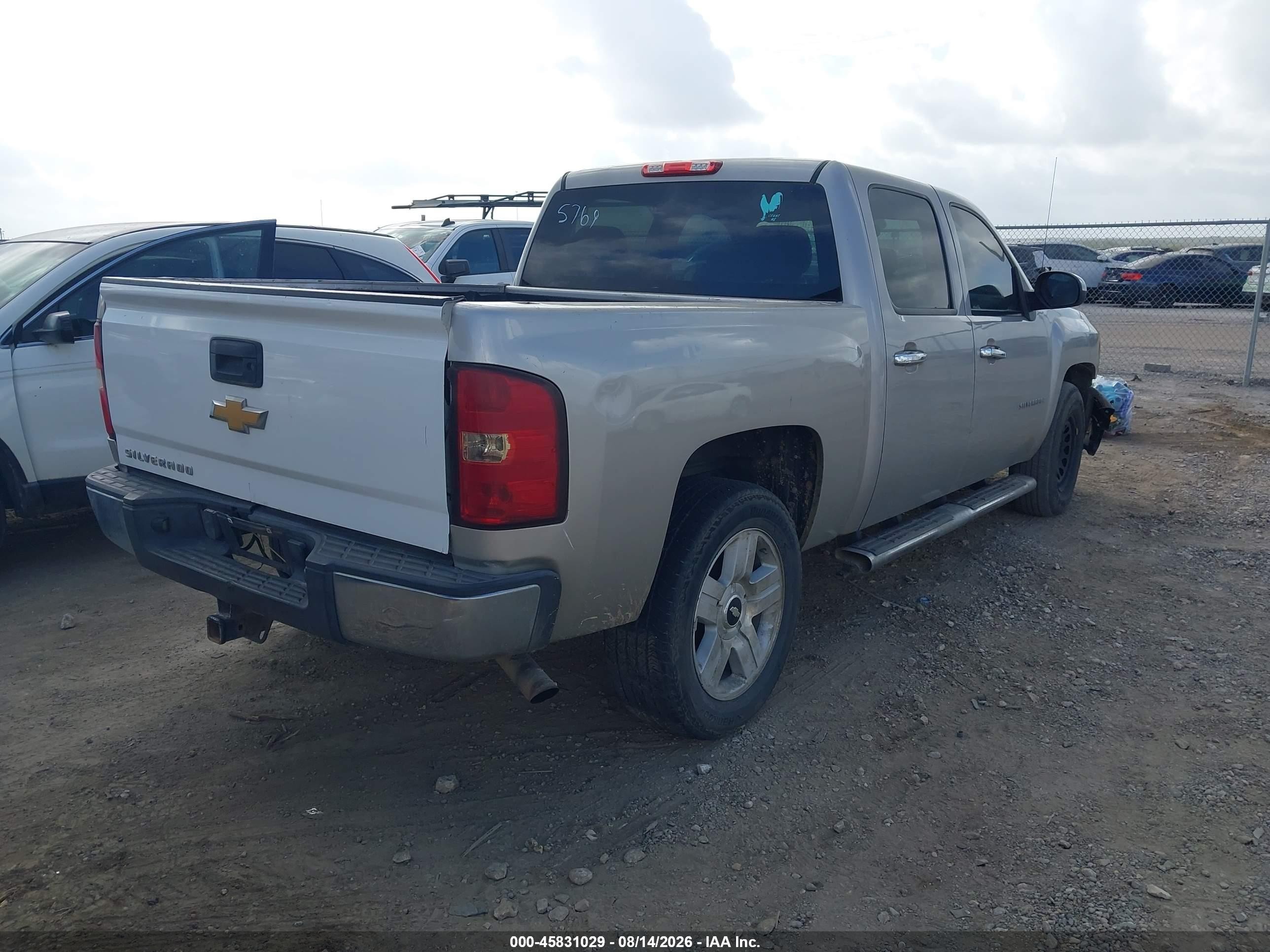 2007 Chevrolet Silverado 1500 Lt1 Champagne vin: 2GCEC13J871655769