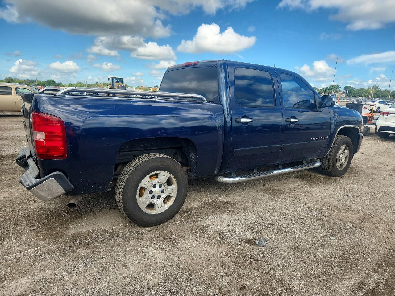 2008 Chevrolet Silverado C1500 Blue vin: 2GCEC13J881161977