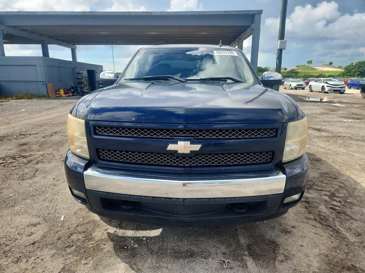 2008 Chevrolet Silverado C1500 Blue vin: 2GCEC13J881161977