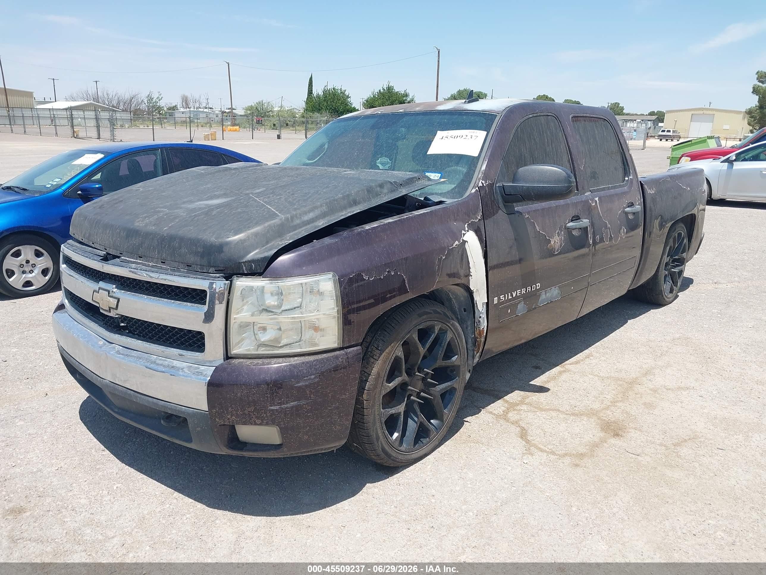 2008 Chevrolet Silverado 1500 Lt1 Purple vin: 2GCEC13J981177590