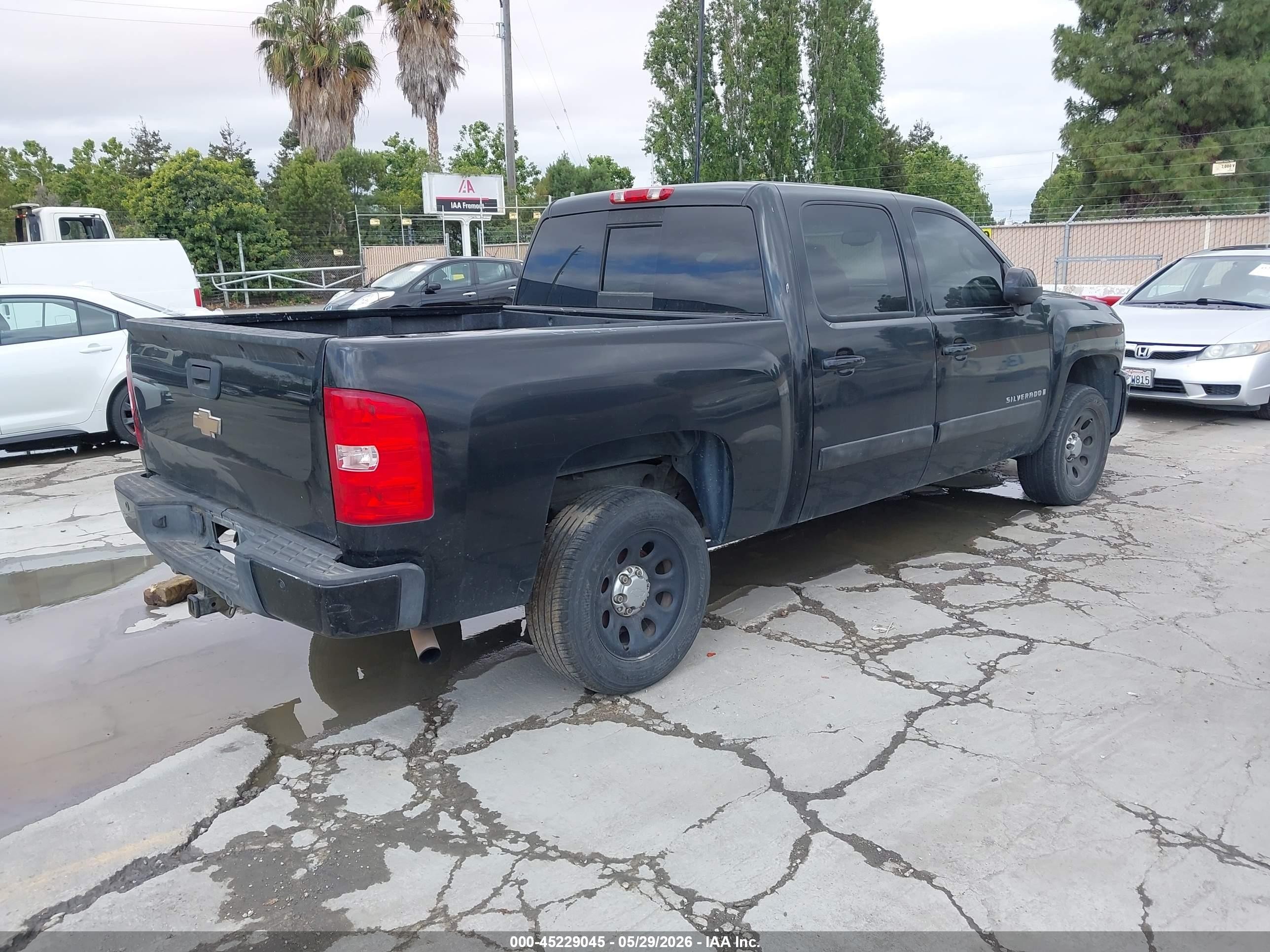 2008 Chevrolet Silverado 1500 Ltz Black vin: 2GCEC13J981248240