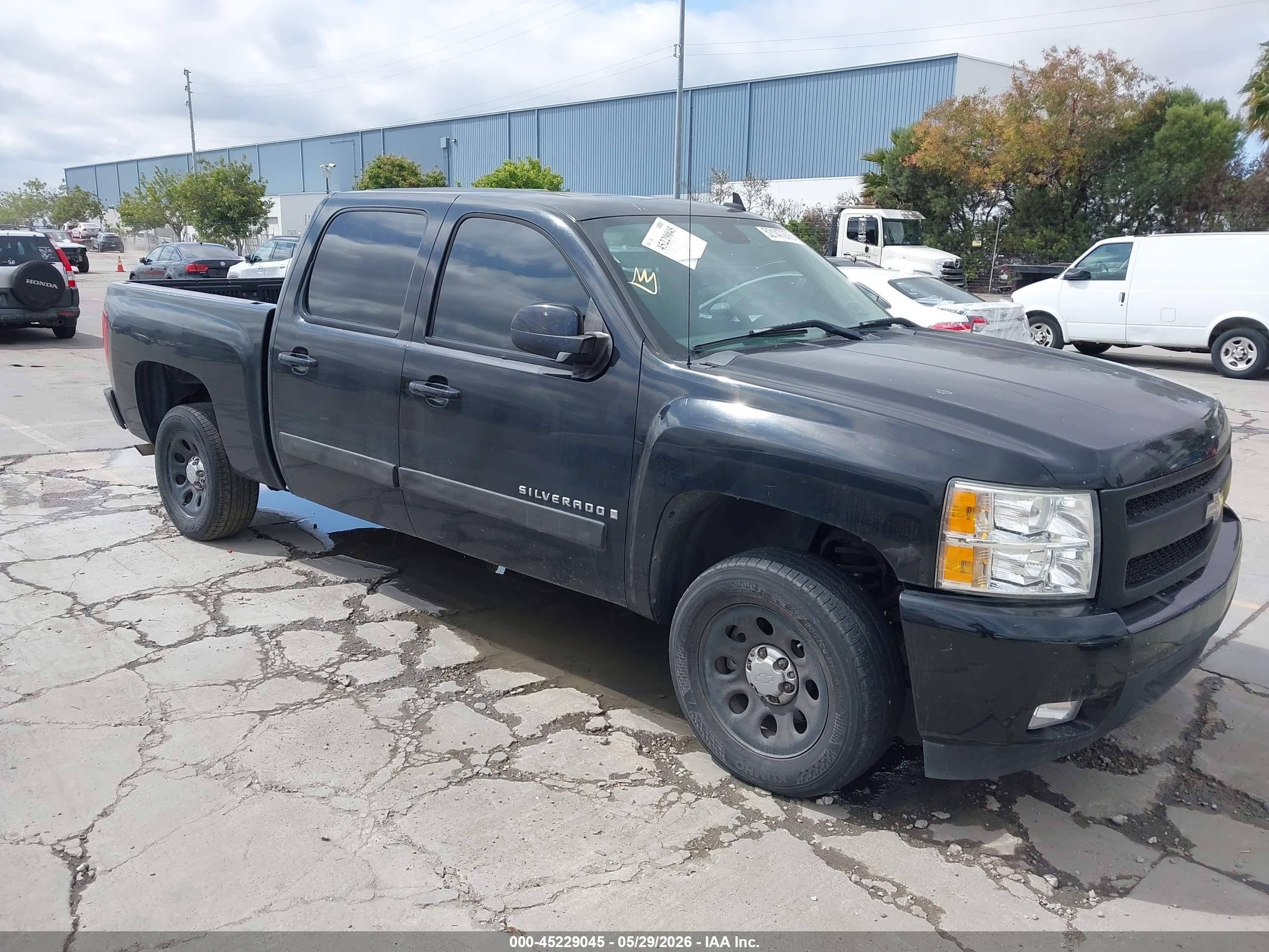 2008 Chevrolet Silverado 1500 Ltz Black vin: 2GCEC13J981248240
