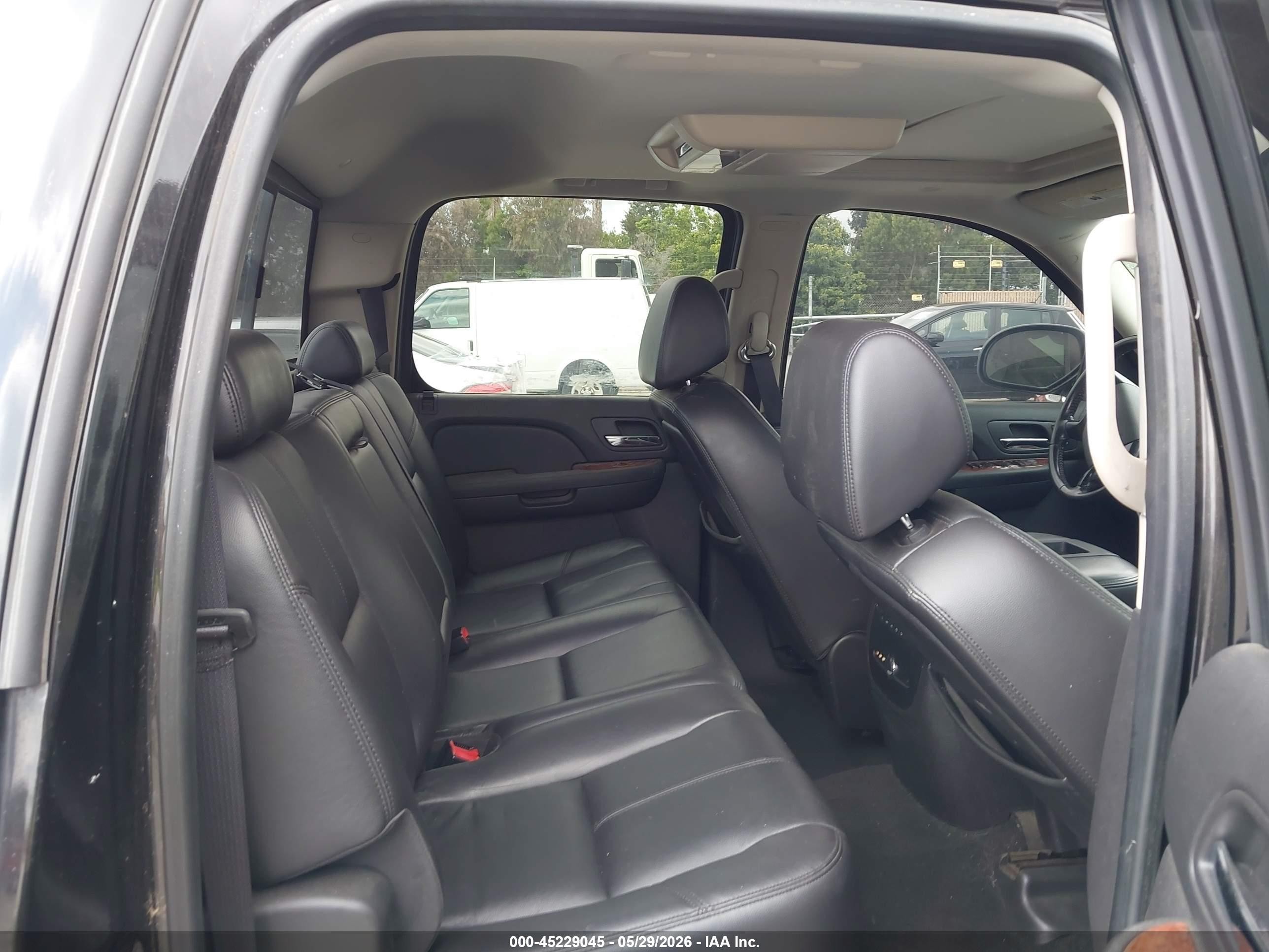 2008 Chevrolet Silverado 1500 Ltz Black vin: 2GCEC13J981248240