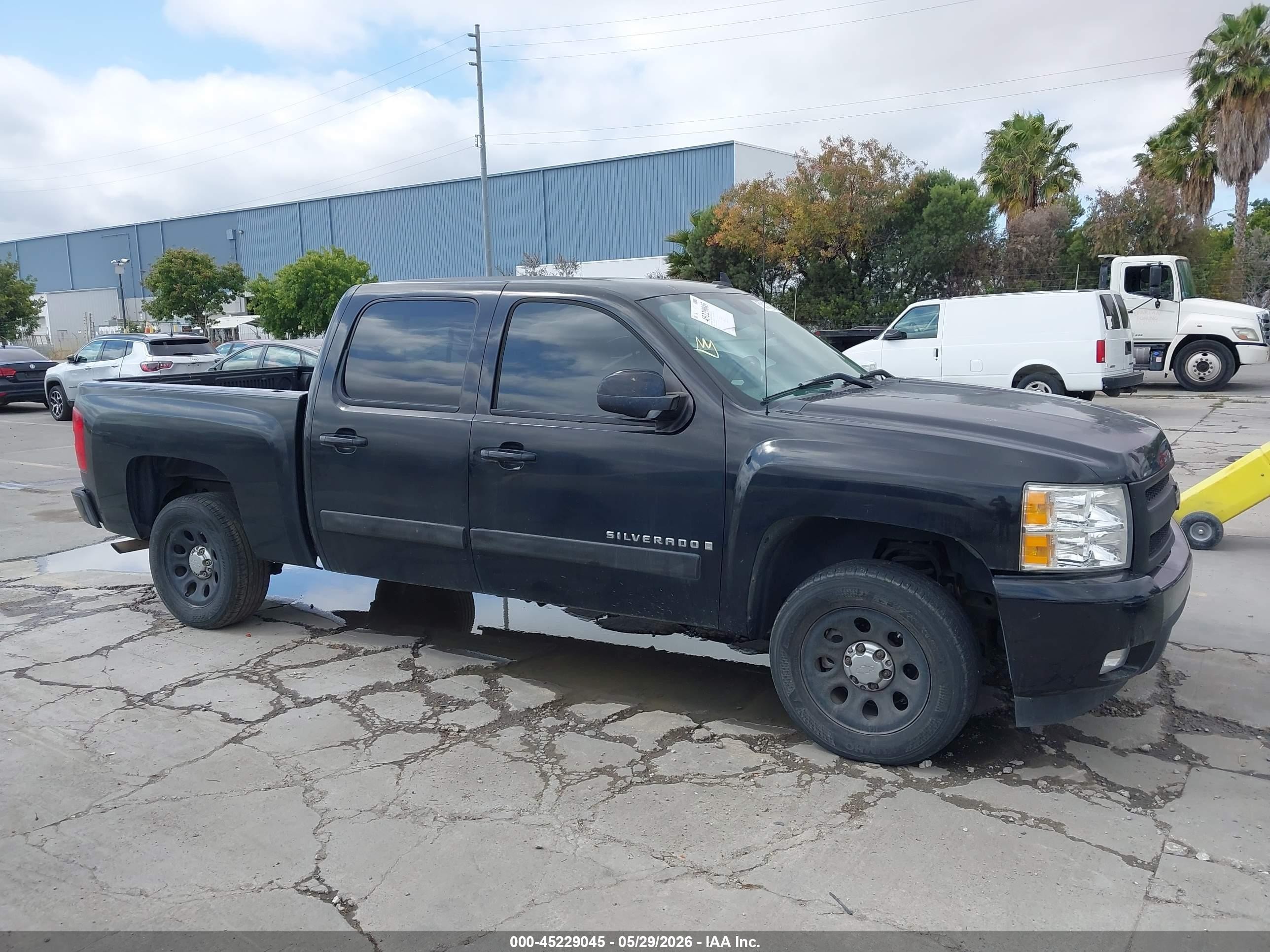 2008 Chevrolet Silverado 1500 Ltz Black vin: 2GCEC13J981248240
