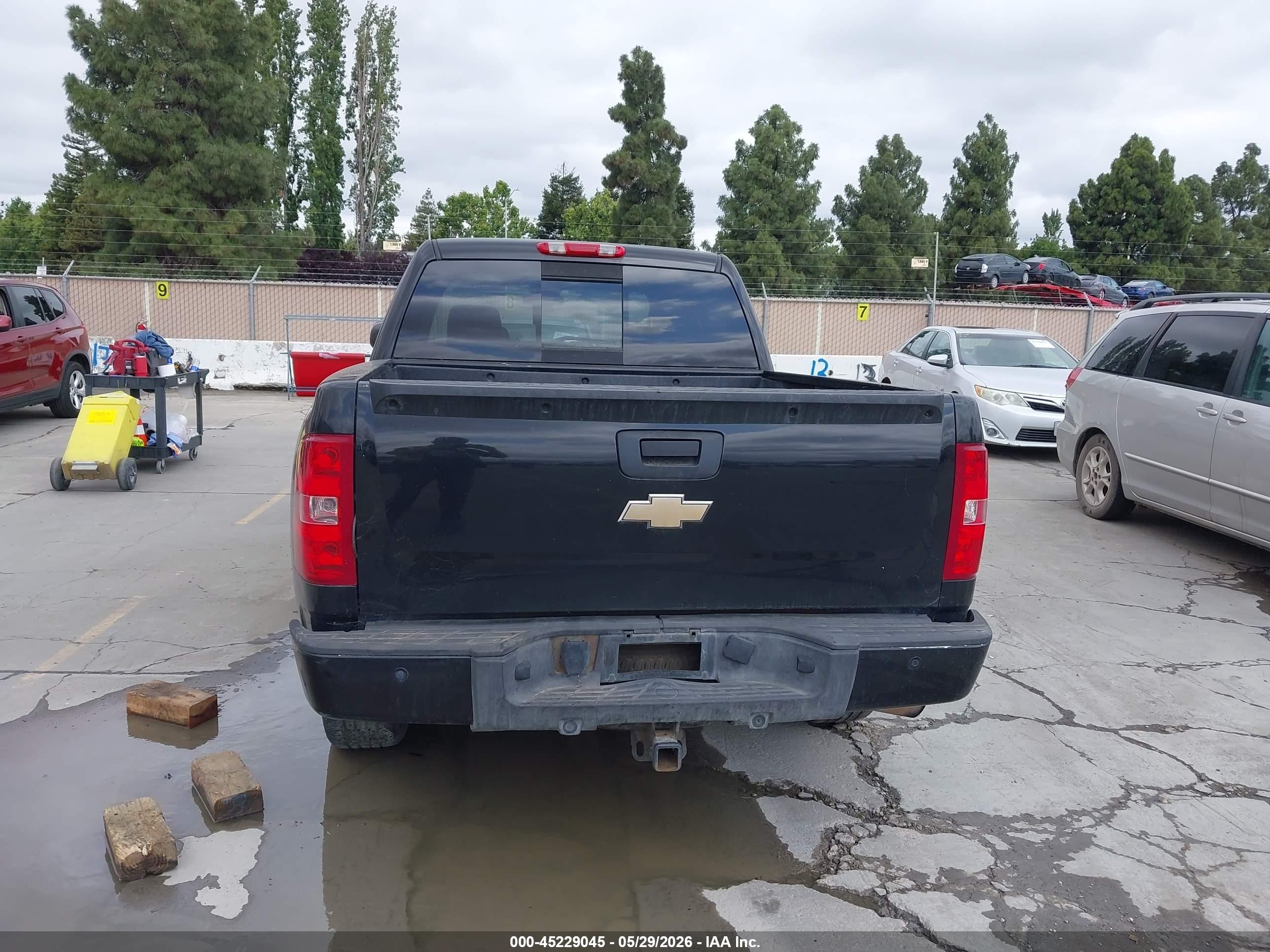 2008 Chevrolet Silverado 1500 Ltz Black vin: 2GCEC13J981248240