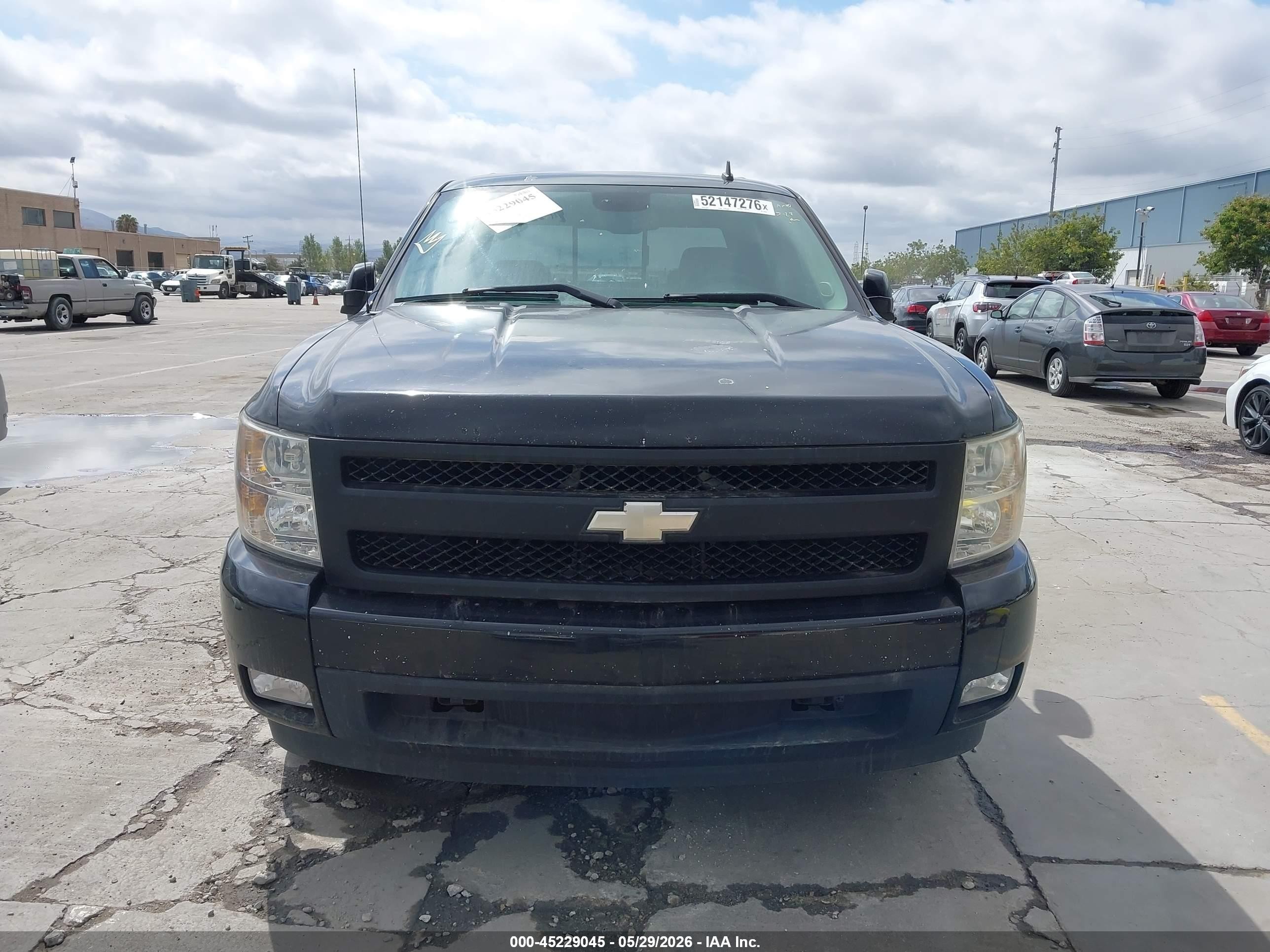 2008 Chevrolet Silverado 1500 Ltz Black vin: 2GCEC13J981248240
