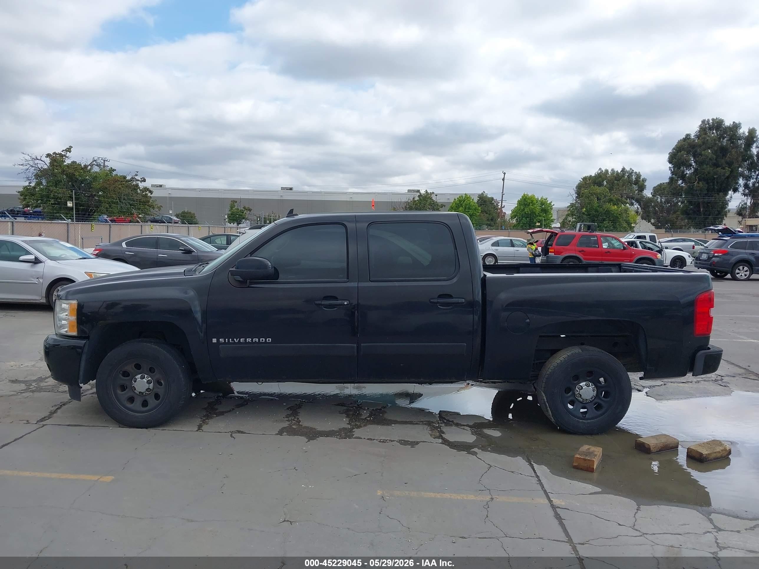 2008 Chevrolet Silverado 1500 Ltz Black vin: 2GCEC13J981248240