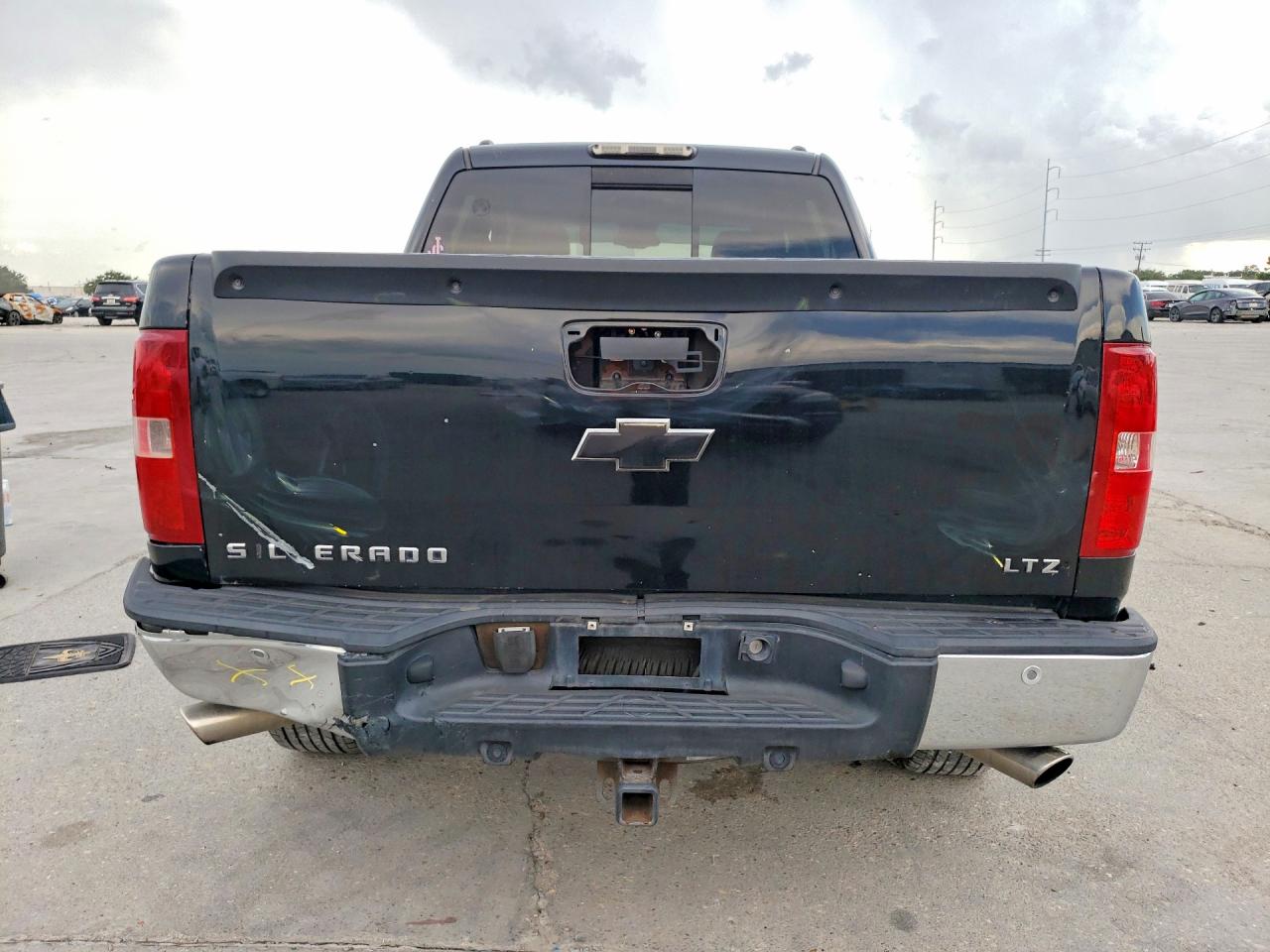 2007 Chevrolet Silverado C1500 Crew Cab Black vin: 2GCEC13JX71534516