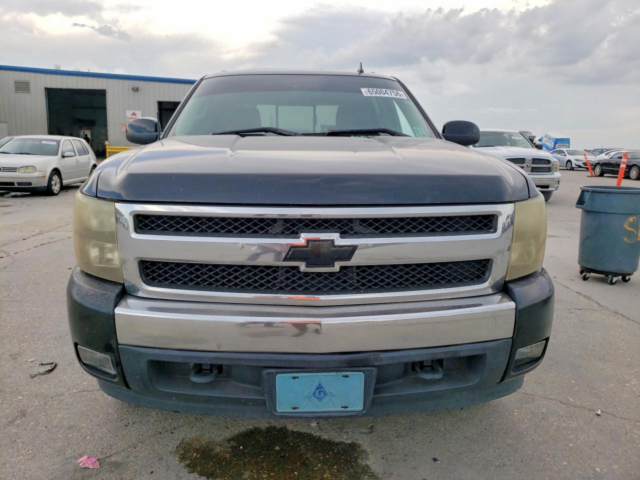 2007 Chevrolet Silverado C1500 Crew Cab Black vin: 2GCEC13JX71534516