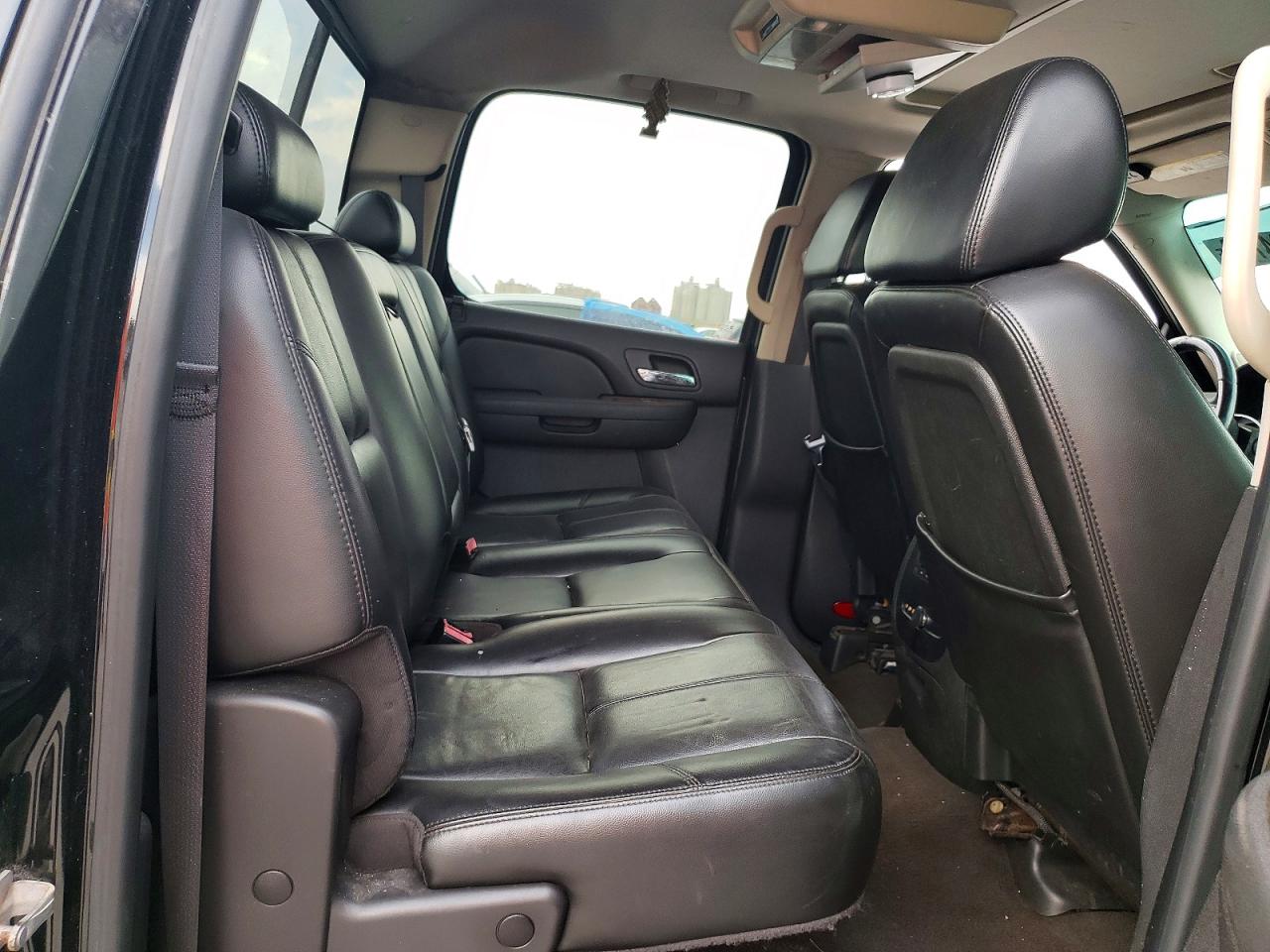2007 Chevrolet Silverado C1500 Crew Cab Black vin: 2GCEC13JX71534516