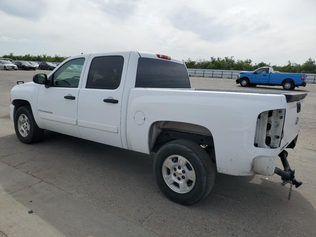 2007 Chevrolet 1500 White vin: 2GCEC13JX71553566