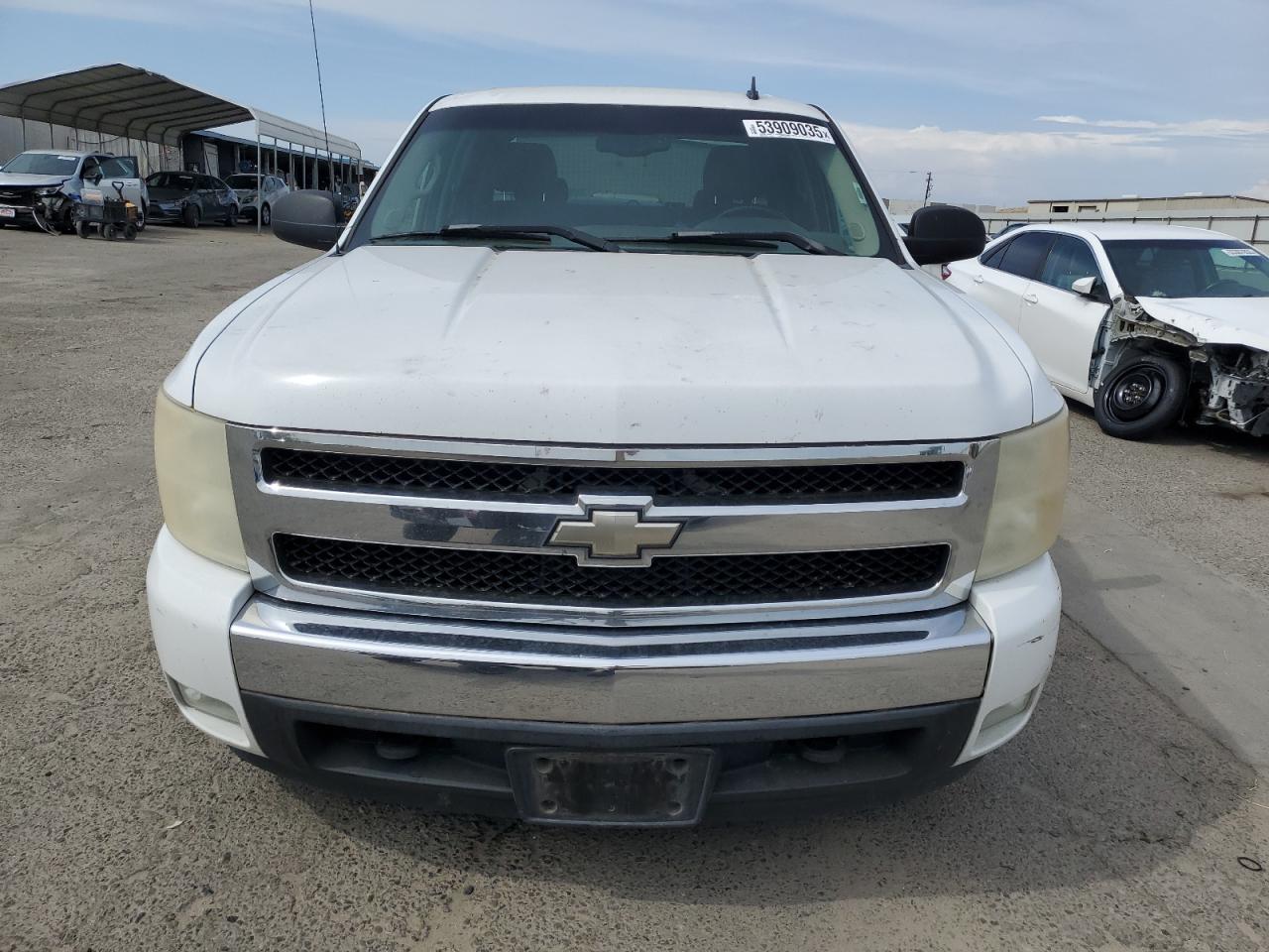 2007 Chevrolet 1500 White vin: 2GCEC13JX71553566