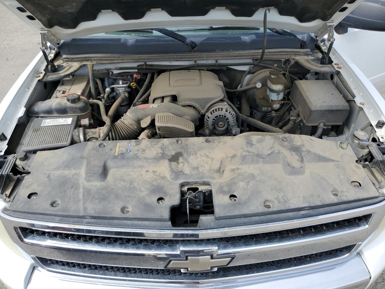 2007 Chevrolet 1500 White vin: 2GCEC13JX71553566