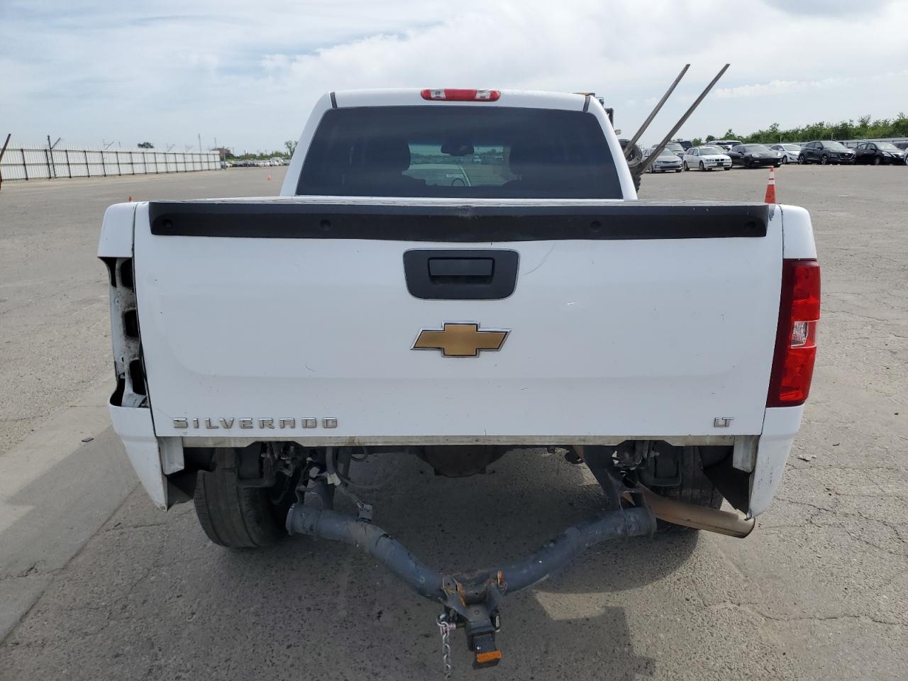 2007 Chevrolet 1500 White vin: 2GCEC13JX71553566