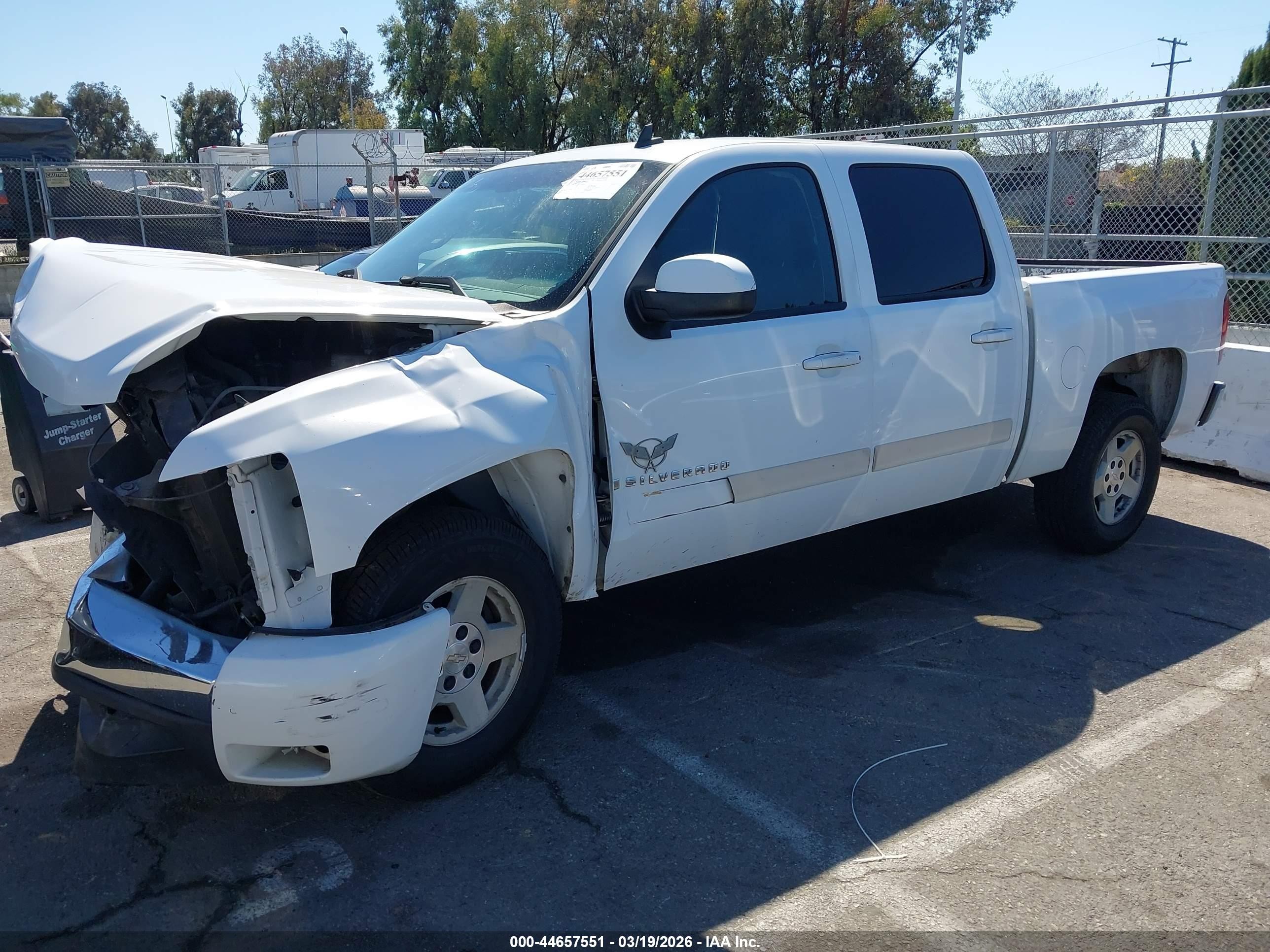 2008 Chevrolet Silverado 1500 Lt2 White vin: 2GCEC13JX81156909