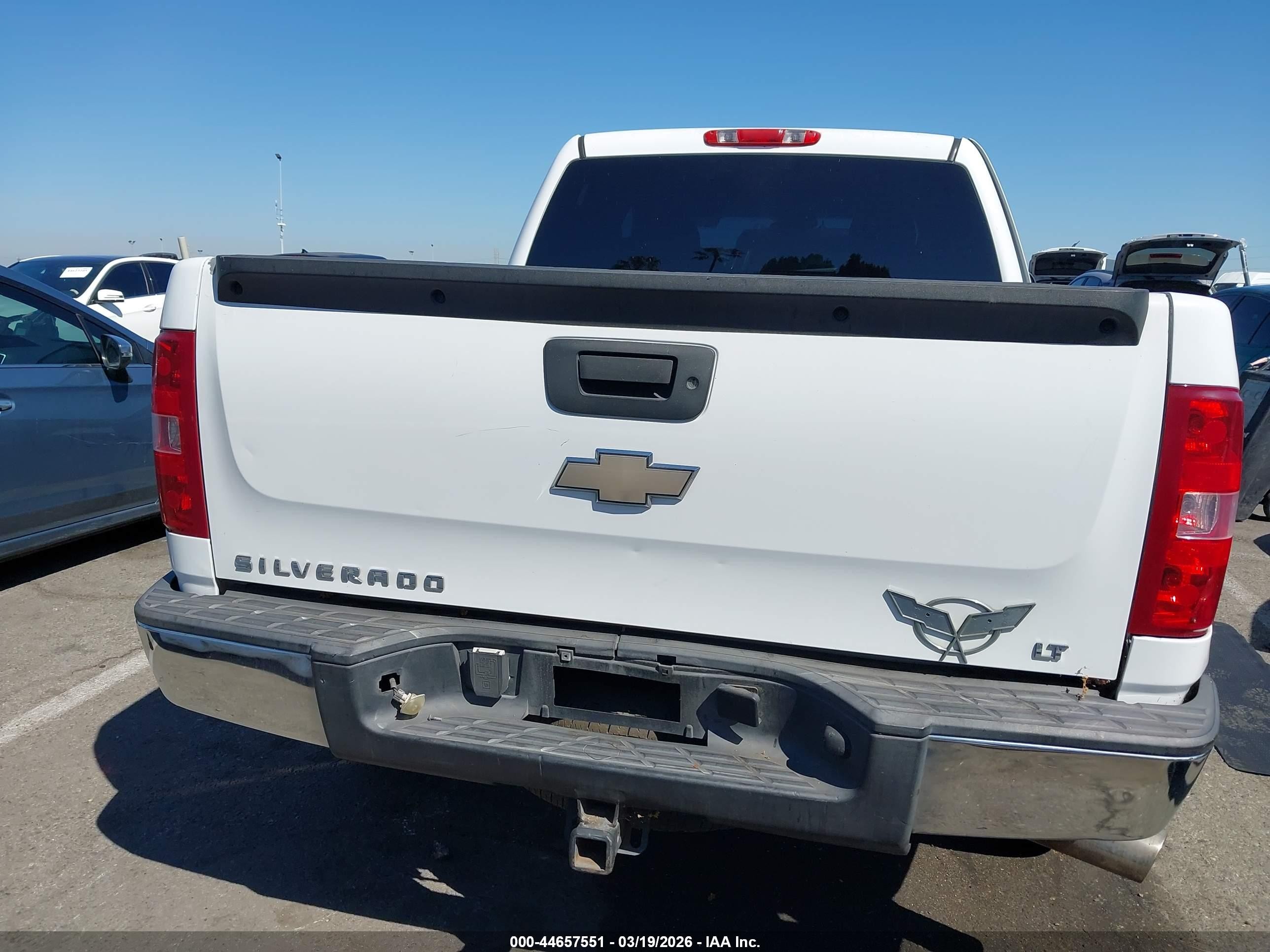 2008 Chevrolet Silverado 1500 Lt2 White vin: 2GCEC13JX81156909