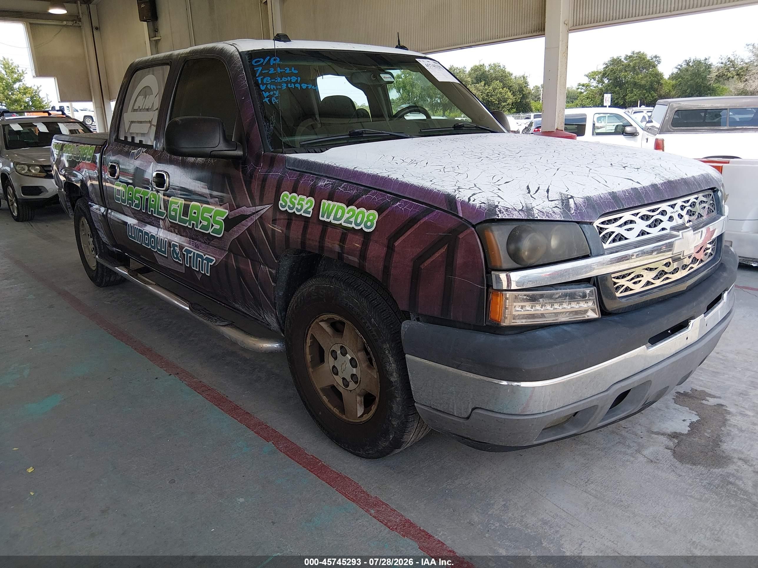 2005 Chevrolet Silverado 1500 Ls Gray vin: 2GCEC13T051349874