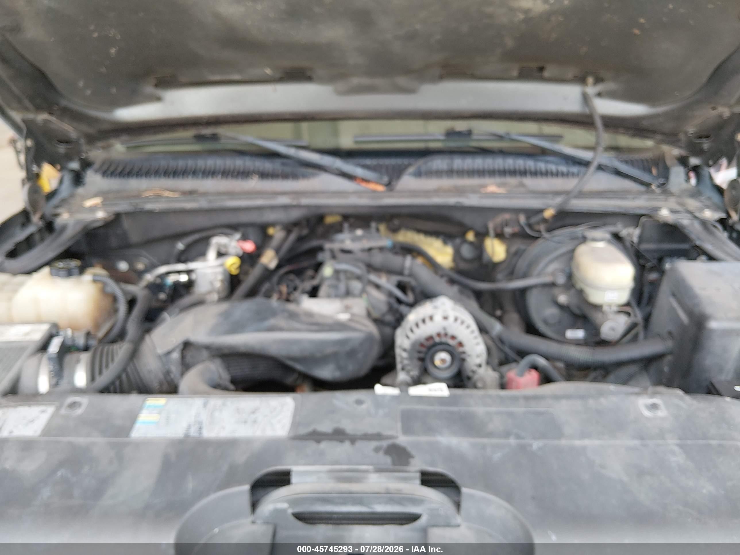 2005 Chevrolet Silverado 1500 Ls Gray vin: 2GCEC13T051349874