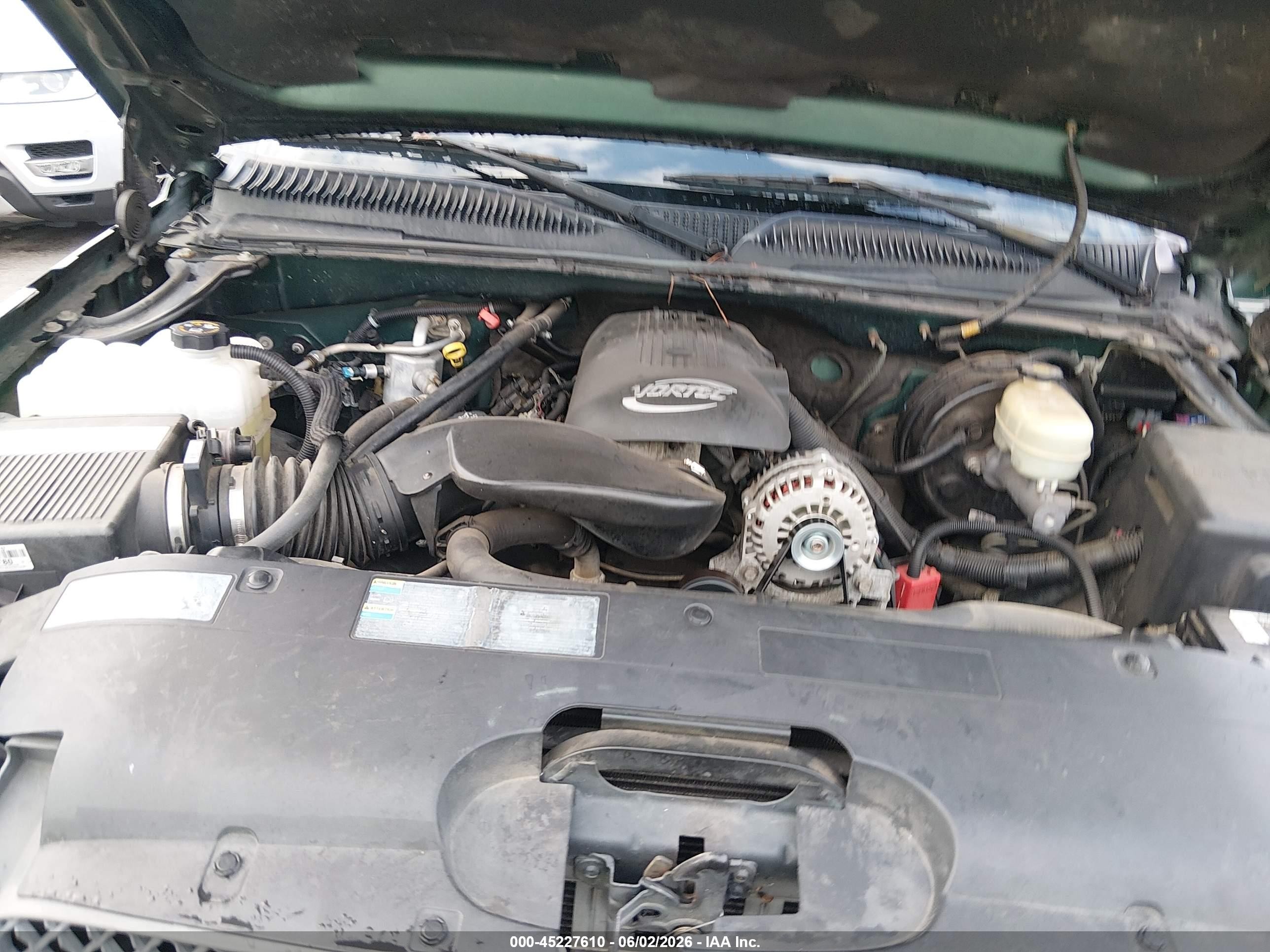 2005 Chevrolet Silverado 1500 Ls Green vin: 2GCEC13T051388965