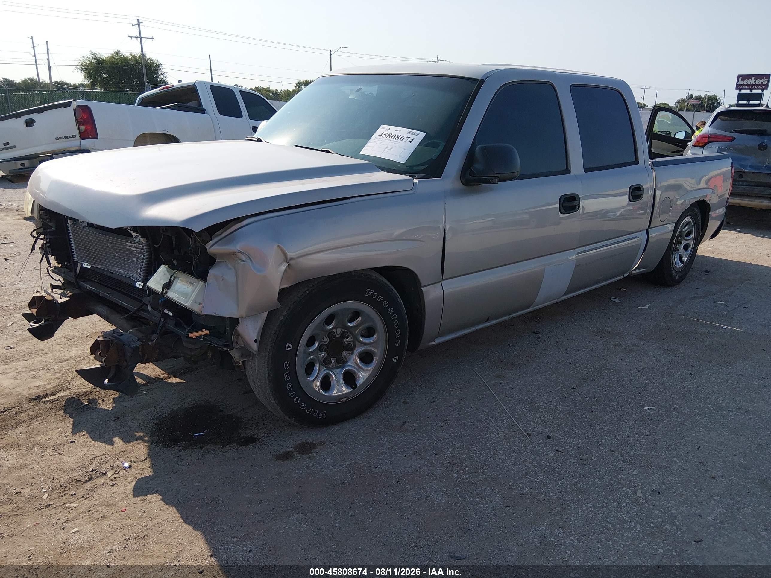 2006 Chevrolet Silverado 1500 Lt2 Silver vin: 2GCEC13T061170462