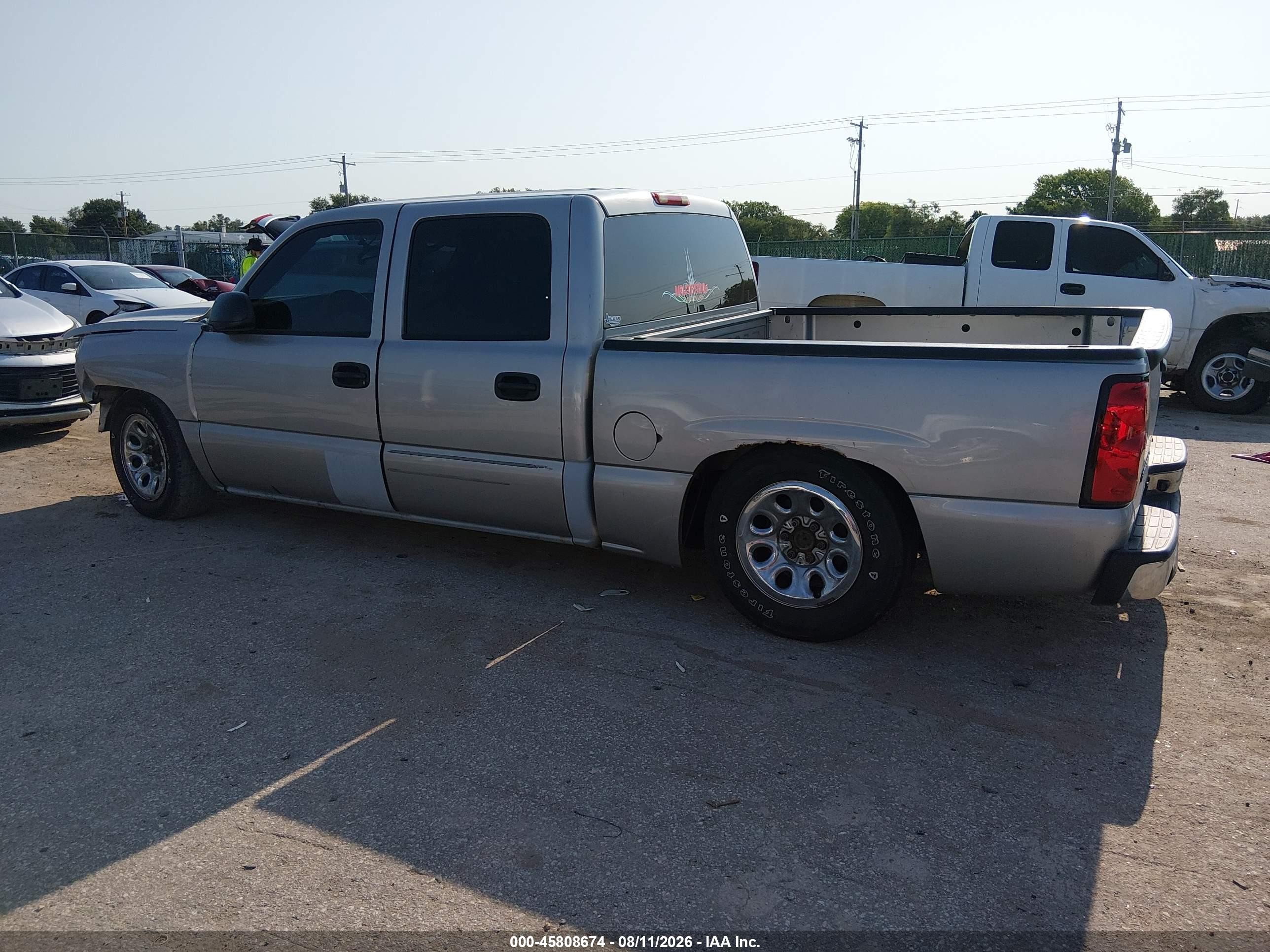 2006 Chevrolet Silverado 1500 Lt2 Silver vin: 2GCEC13T061170462