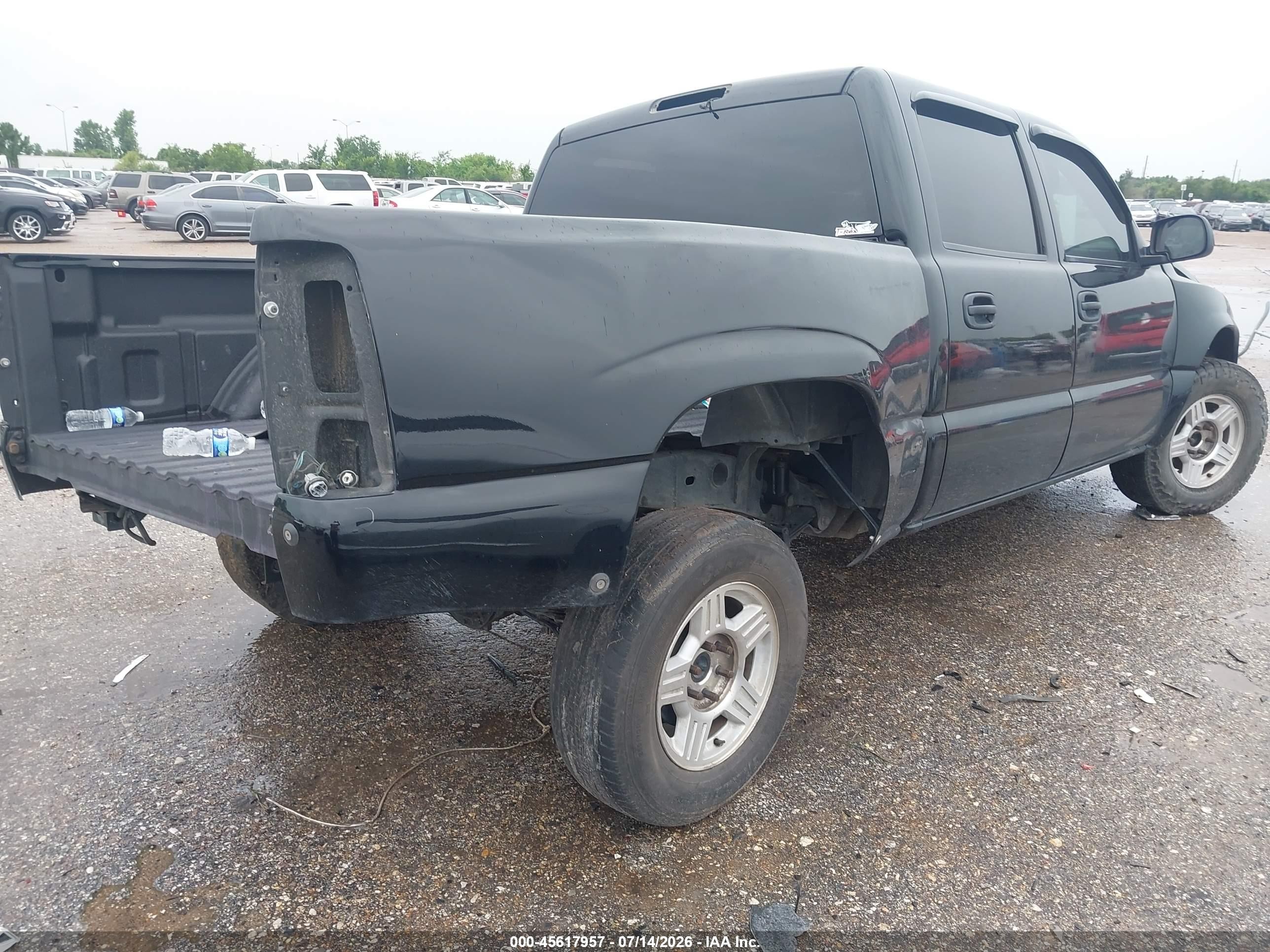2006 Chevrolet Silverado 1500 Lt1 Black vin: 2GCEC13T061230997
