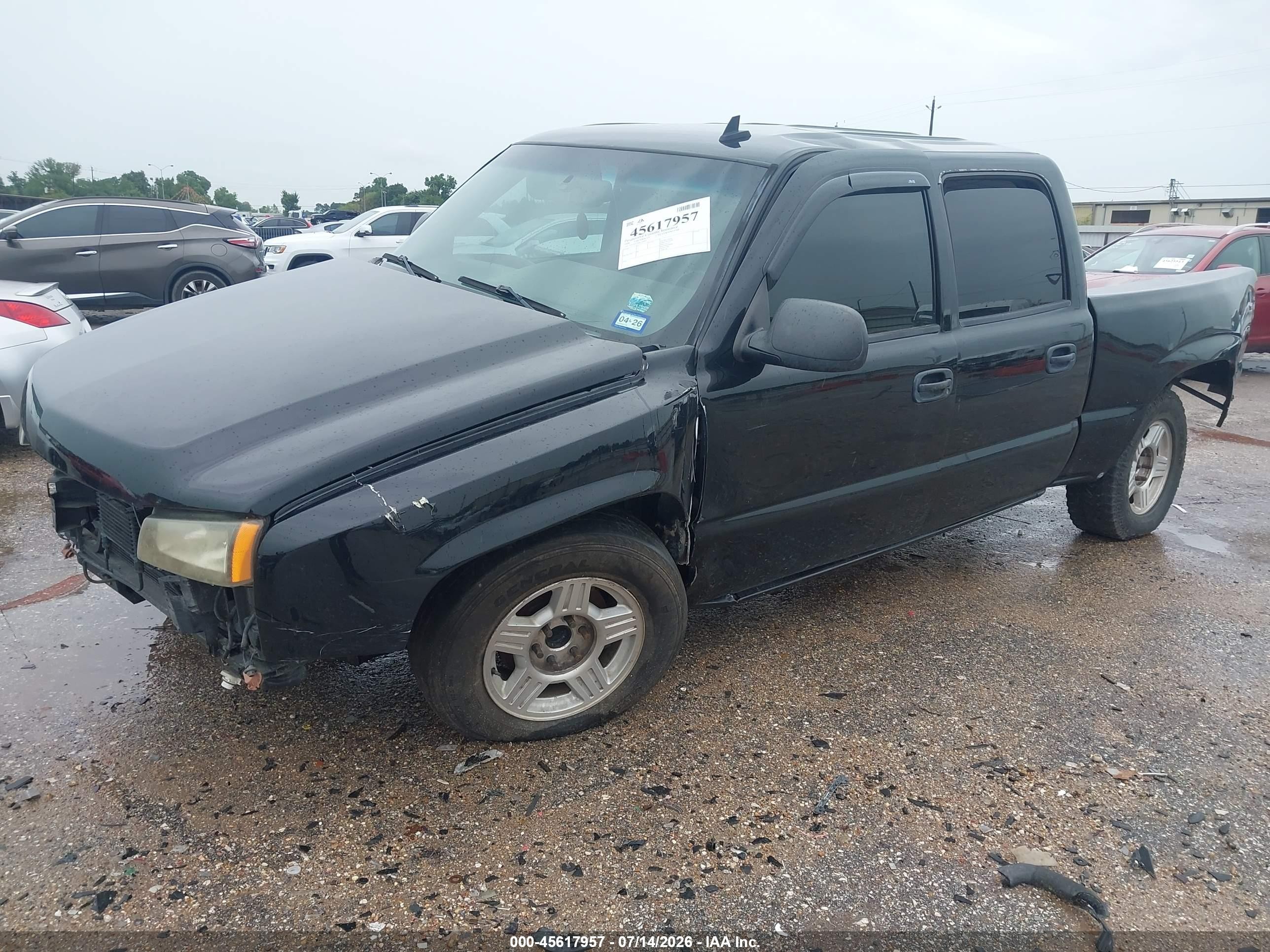 2006 Chevrolet Silverado 1500 Lt1 Black vin: 2GCEC13T061230997