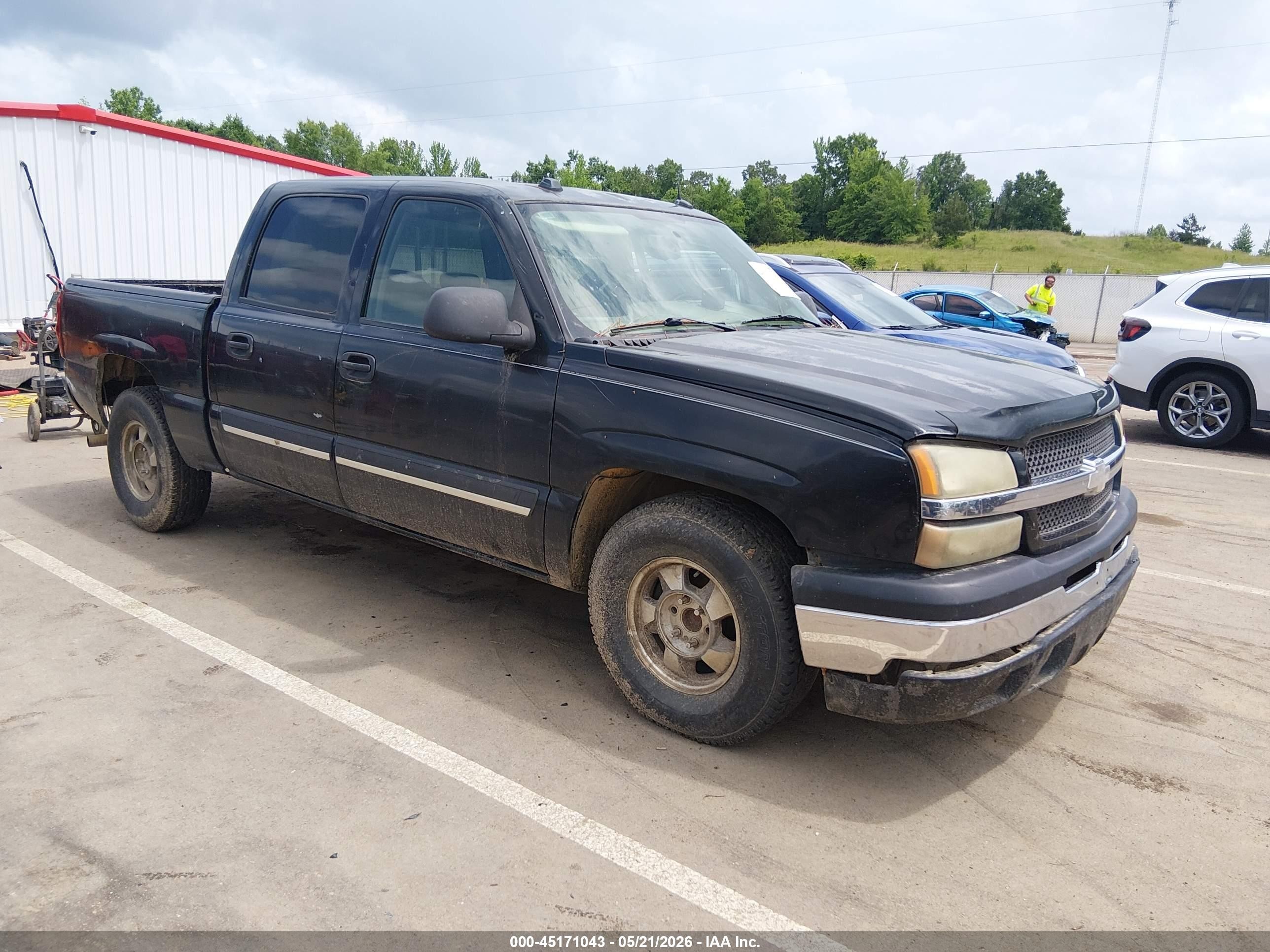 2004 Chevrolet Silverado 1500 Lt Black vin: 2GCEC13T141305154