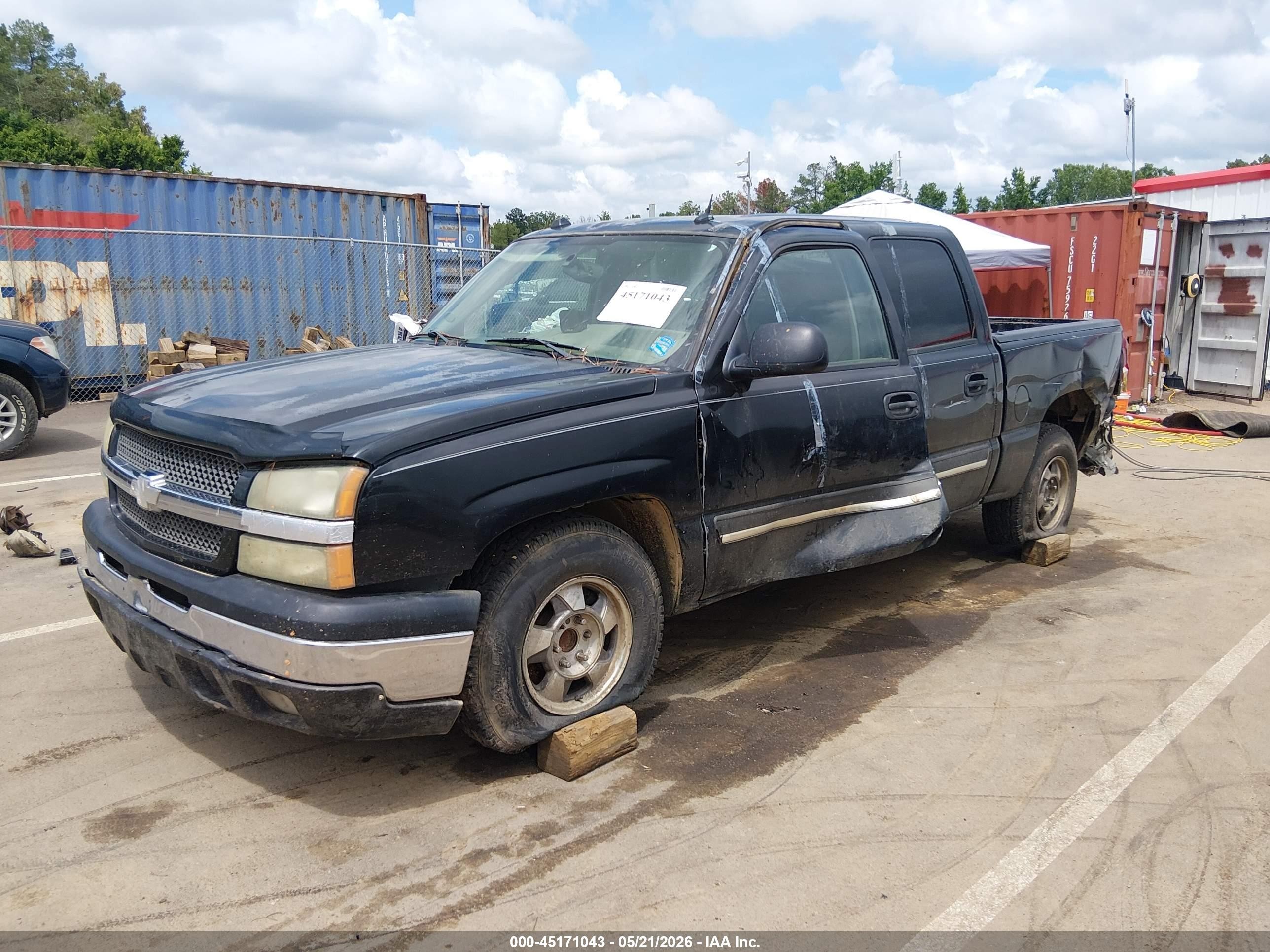 2004 Chevrolet Silverado 1500 Lt Black vin: 2GCEC13T141305154