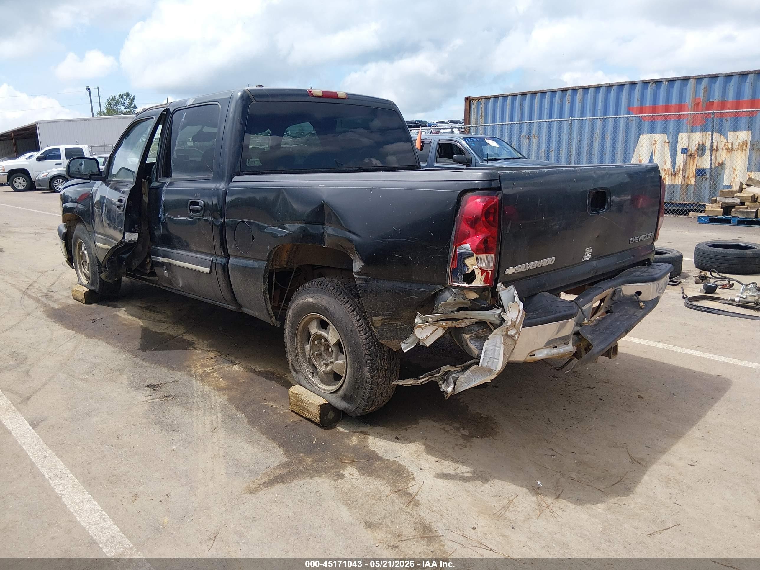 2004 Chevrolet Silverado 1500 Lt Black vin: 2GCEC13T141305154