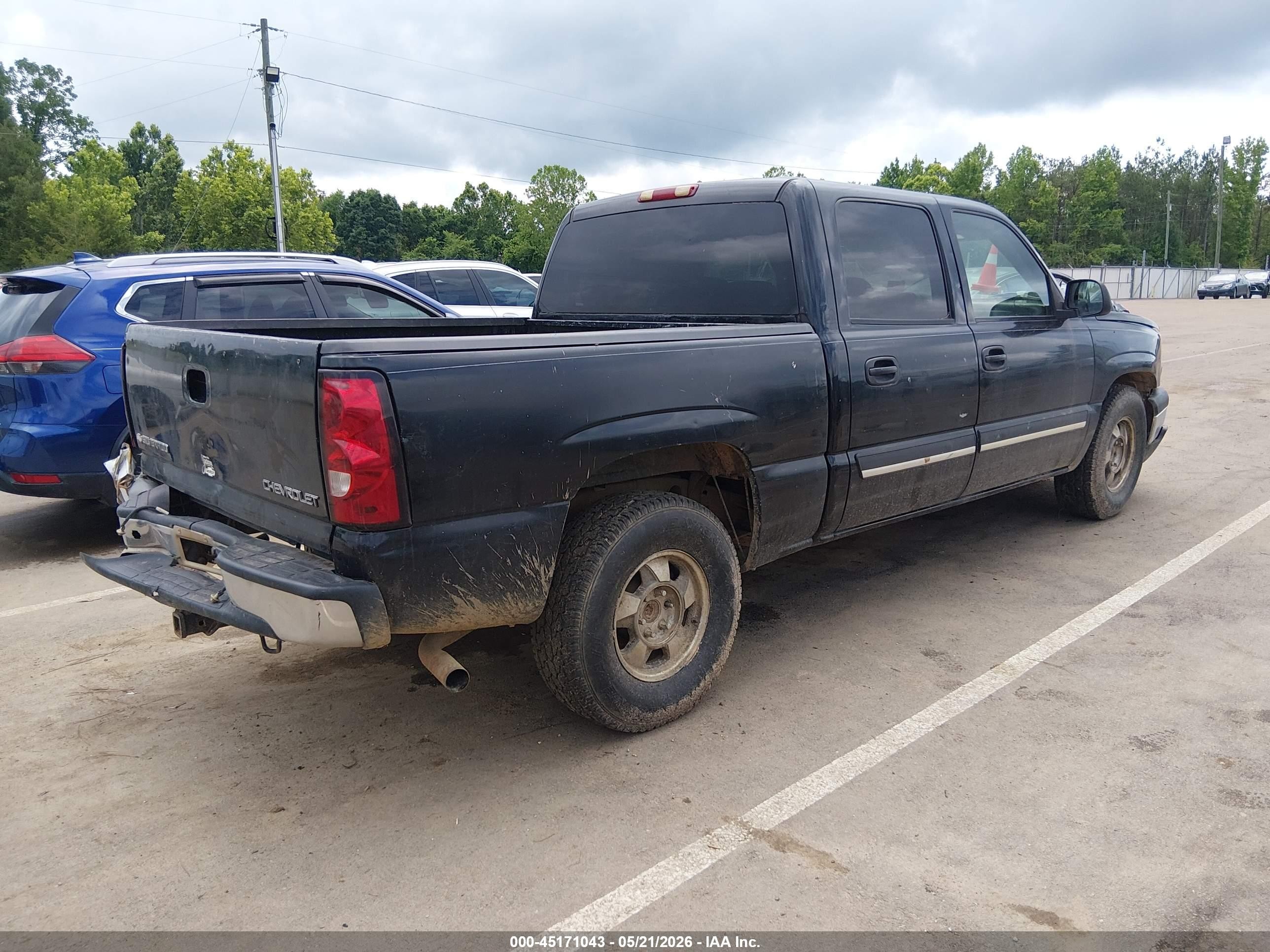 2004 Chevrolet Silverado 1500 Lt Black vin: 2GCEC13T141305154