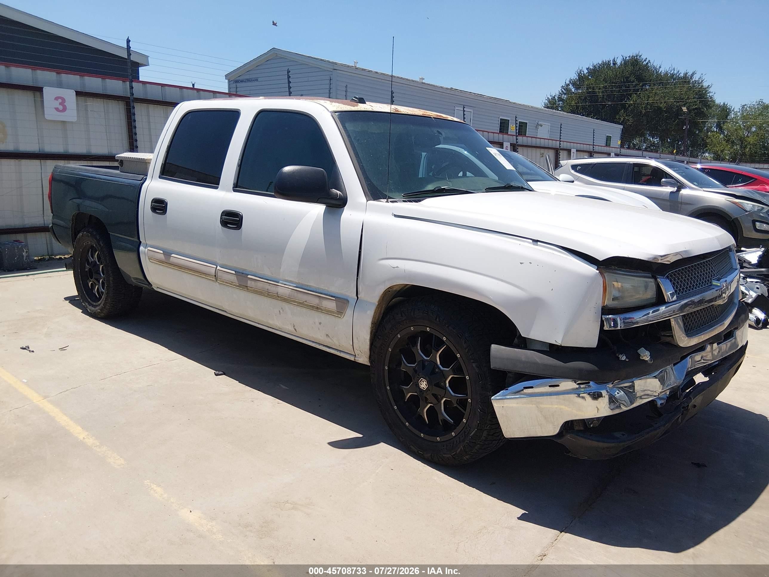 2004 Chevrolet Silverado 1500 Ls White vin: 2GCEC13T141401141