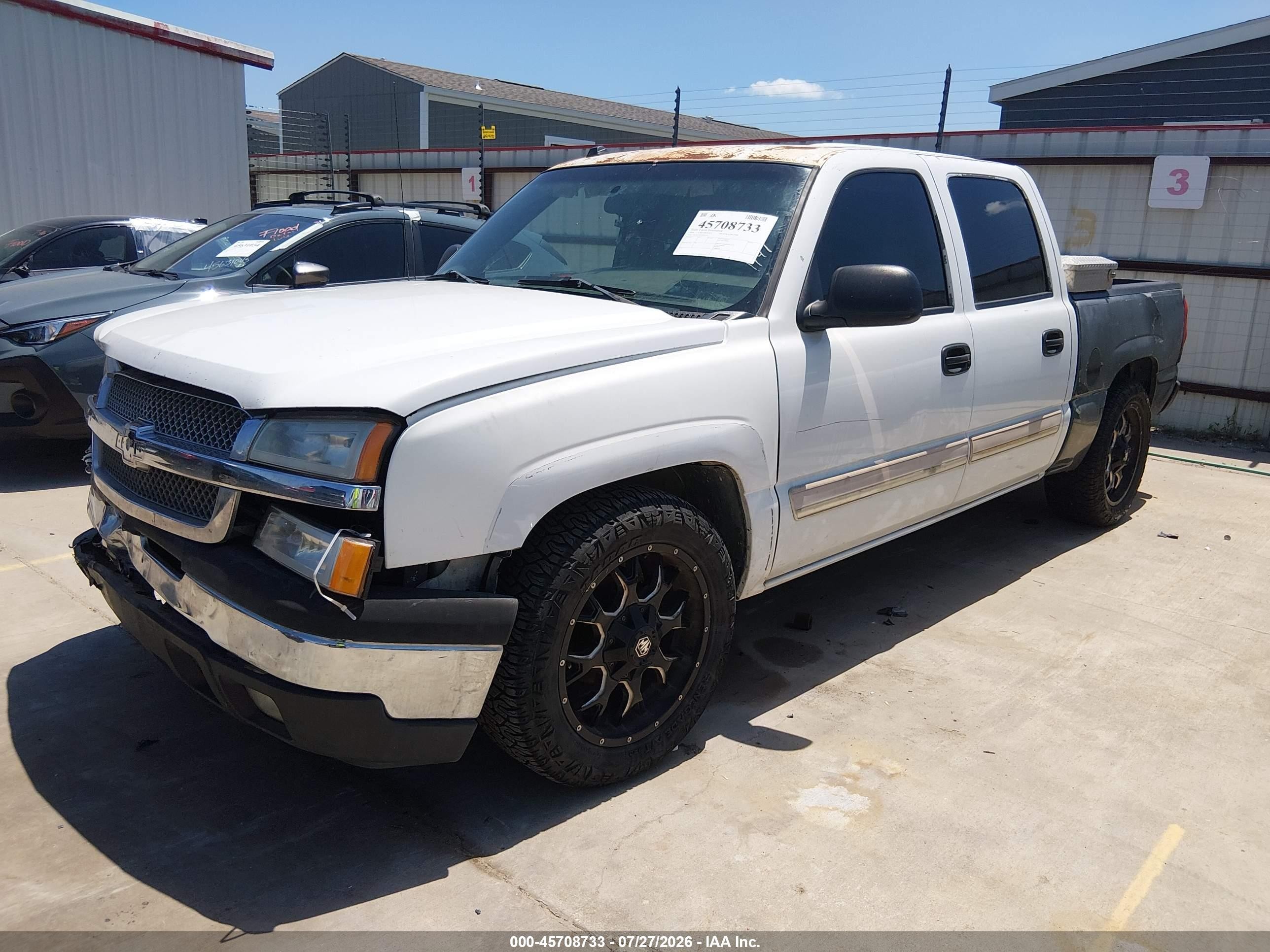 2004 Chevrolet Silverado 1500 Ls White vin: 2GCEC13T141401141