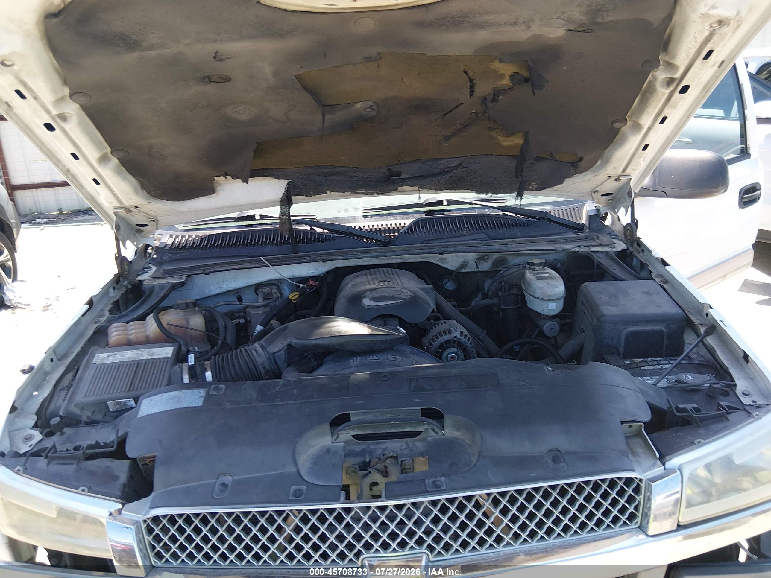 2004 Chevrolet Silverado 1500 Ls White vin: 2GCEC13T141401141
