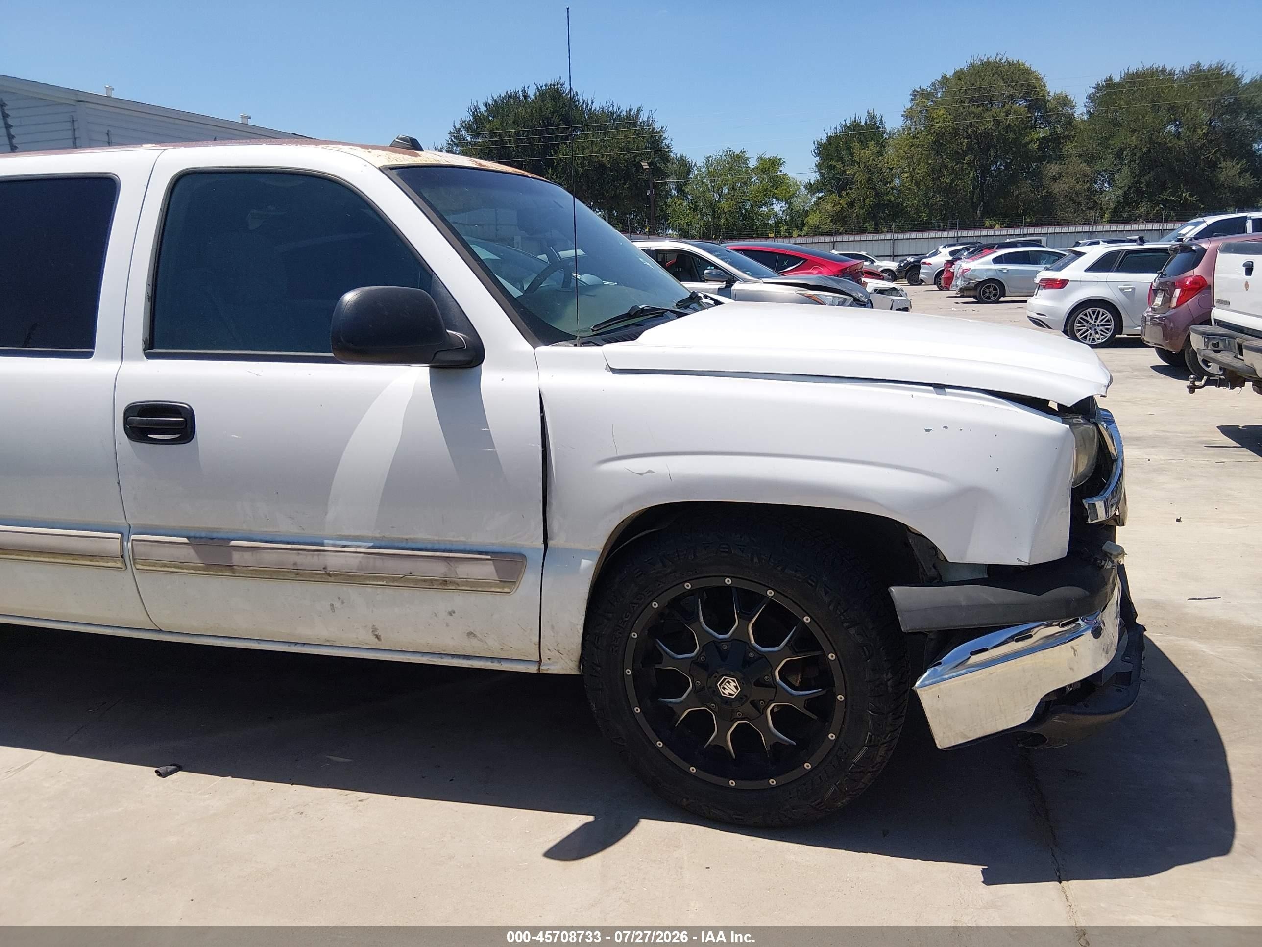 2004 Chevrolet Silverado 1500 Ls White vin: 2GCEC13T141401141