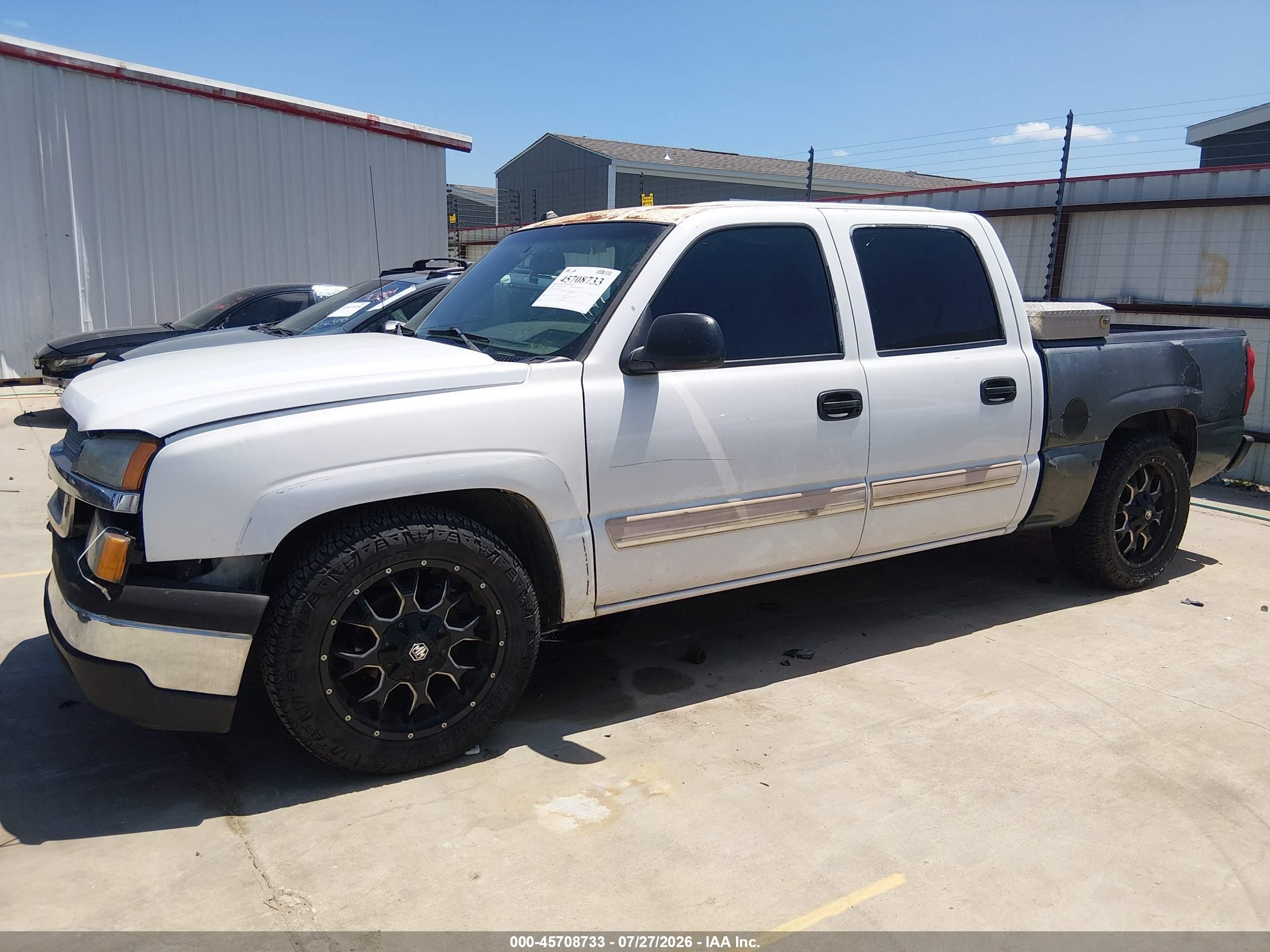 2004 Chevrolet Silverado 1500 Ls White vin: 2GCEC13T141401141