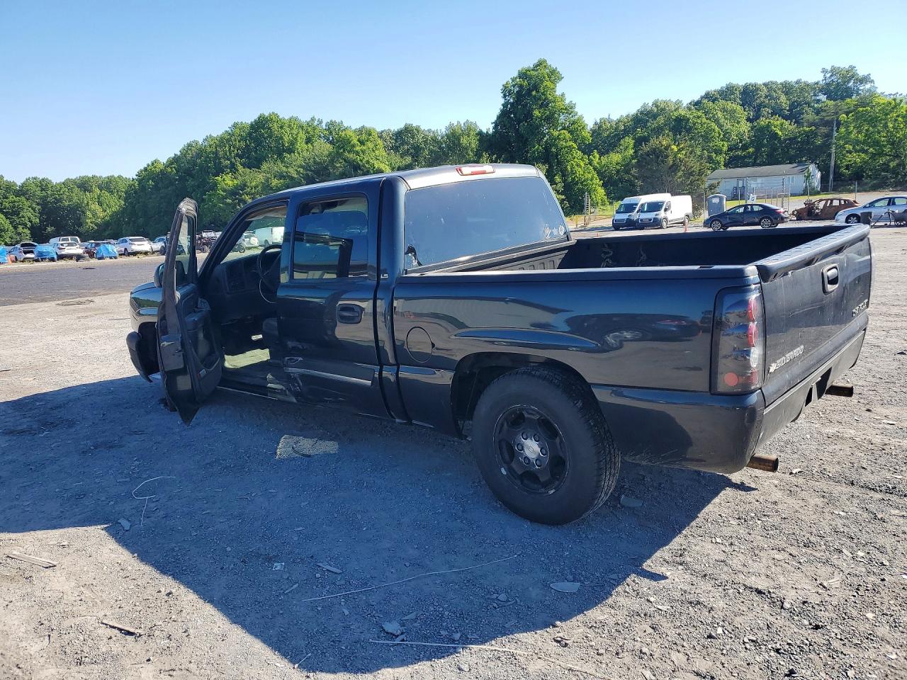 2004 Chevrolet Silverado C1500 Black vin: 2GCEC13T141430381