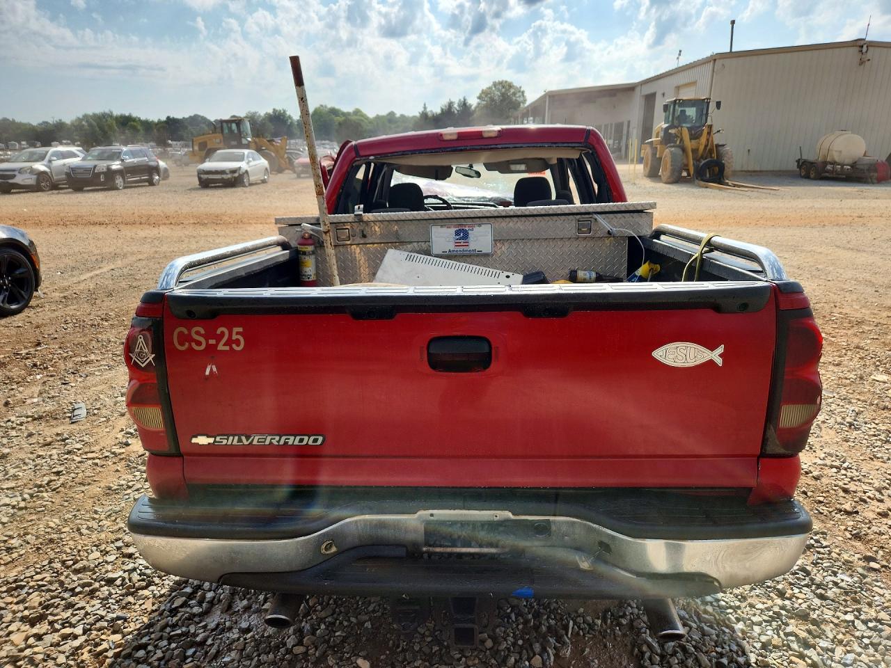 2006 Chevrolet Silverado C1500 Red vin: 2GCEC13T161172205