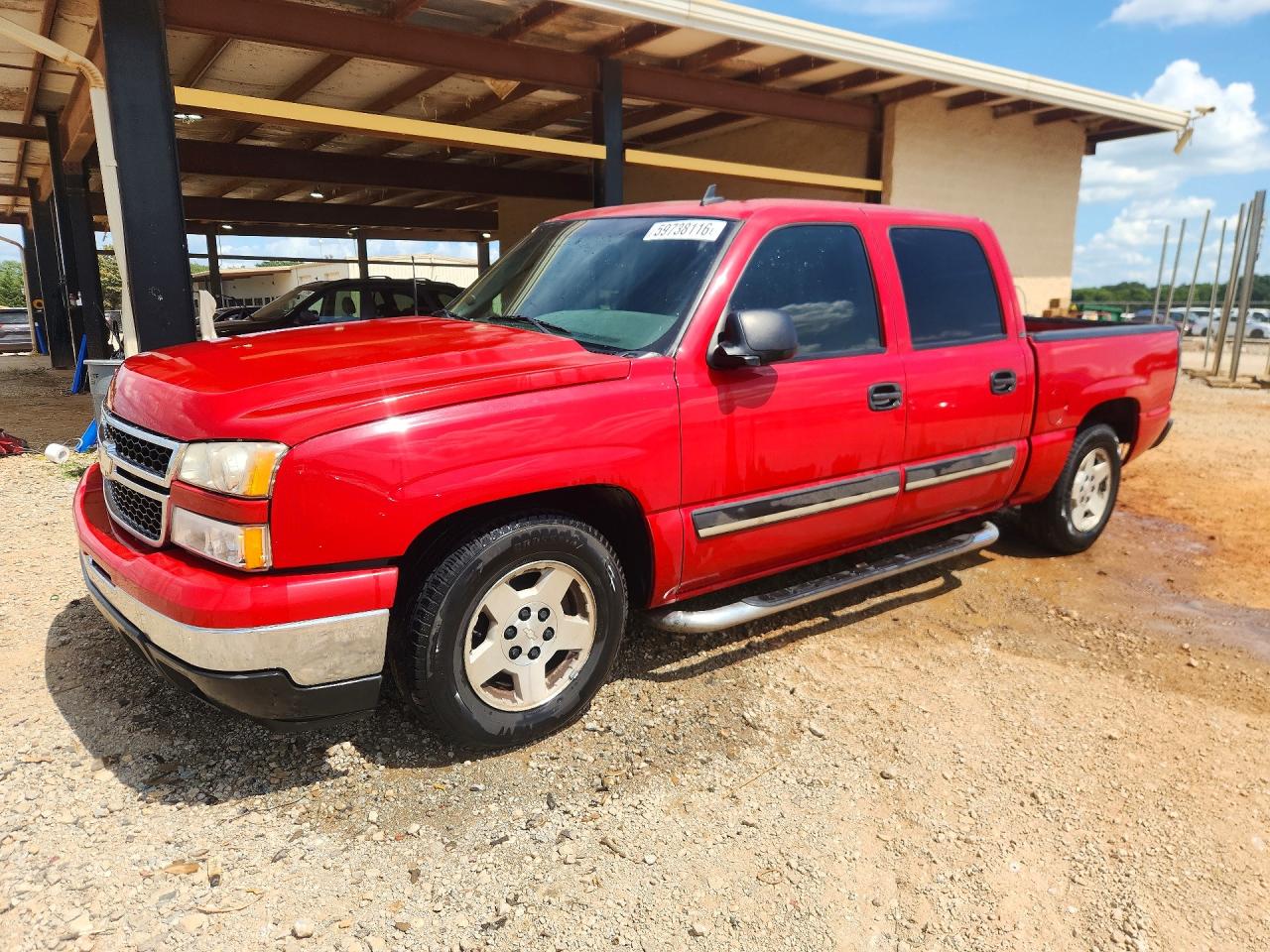 2006 Chevrolet Silverado C1500 Red vin: 2GCEC13T161174178