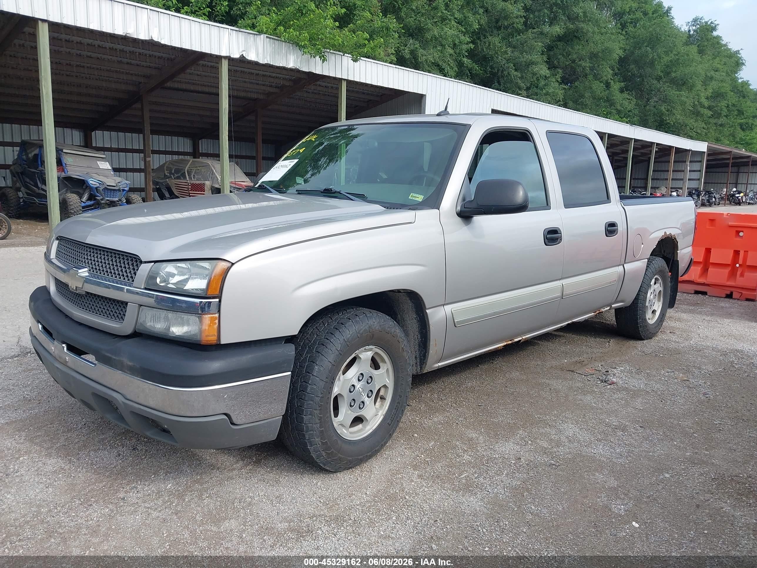 2004 Chevrolet Silverado 1500 Lt Silver vin: 2GCEC13T241351379