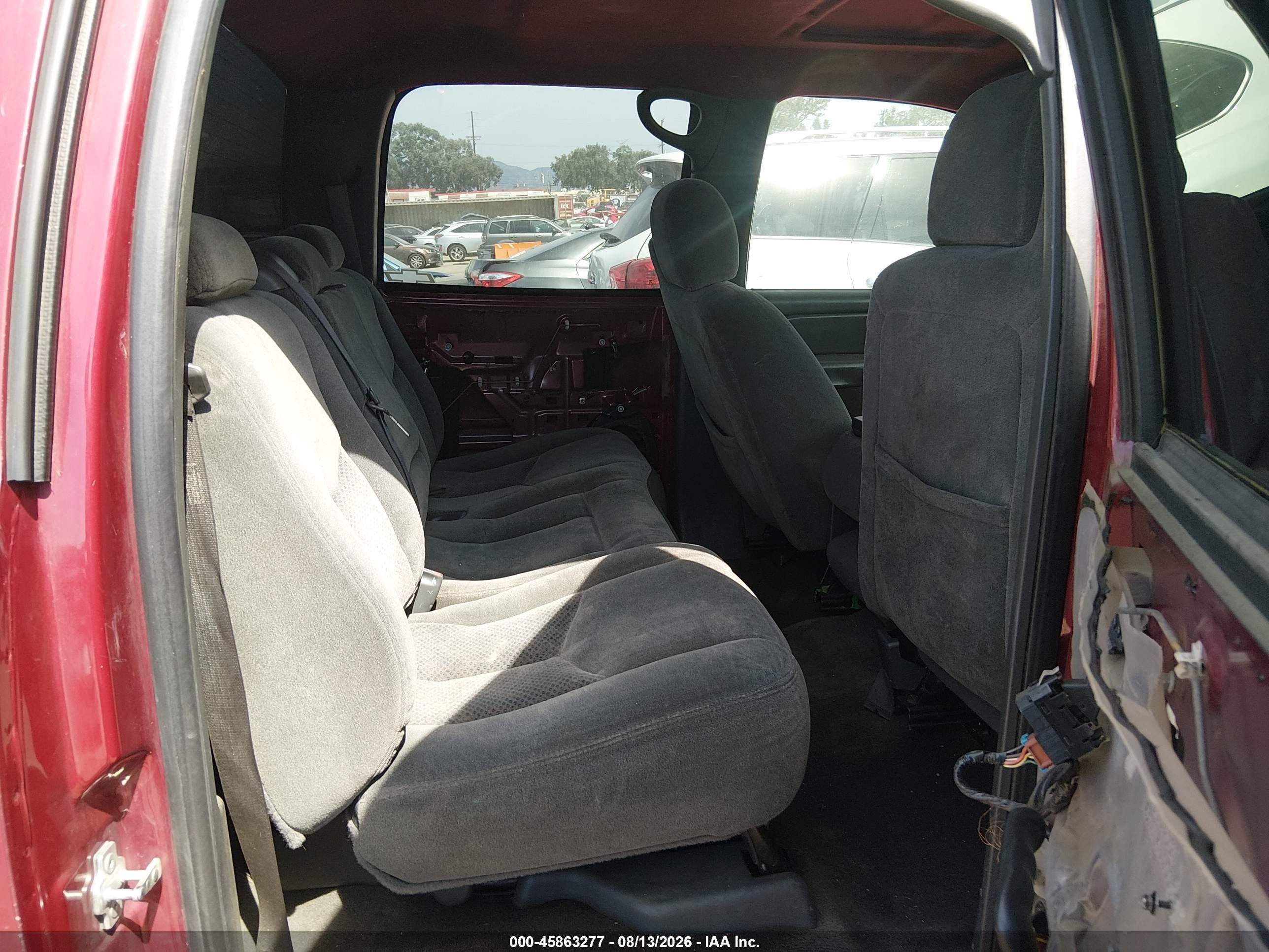 2004 Chevrolet Silverado 1500 Ls Burgundy vin: 2GCEC13T241411029