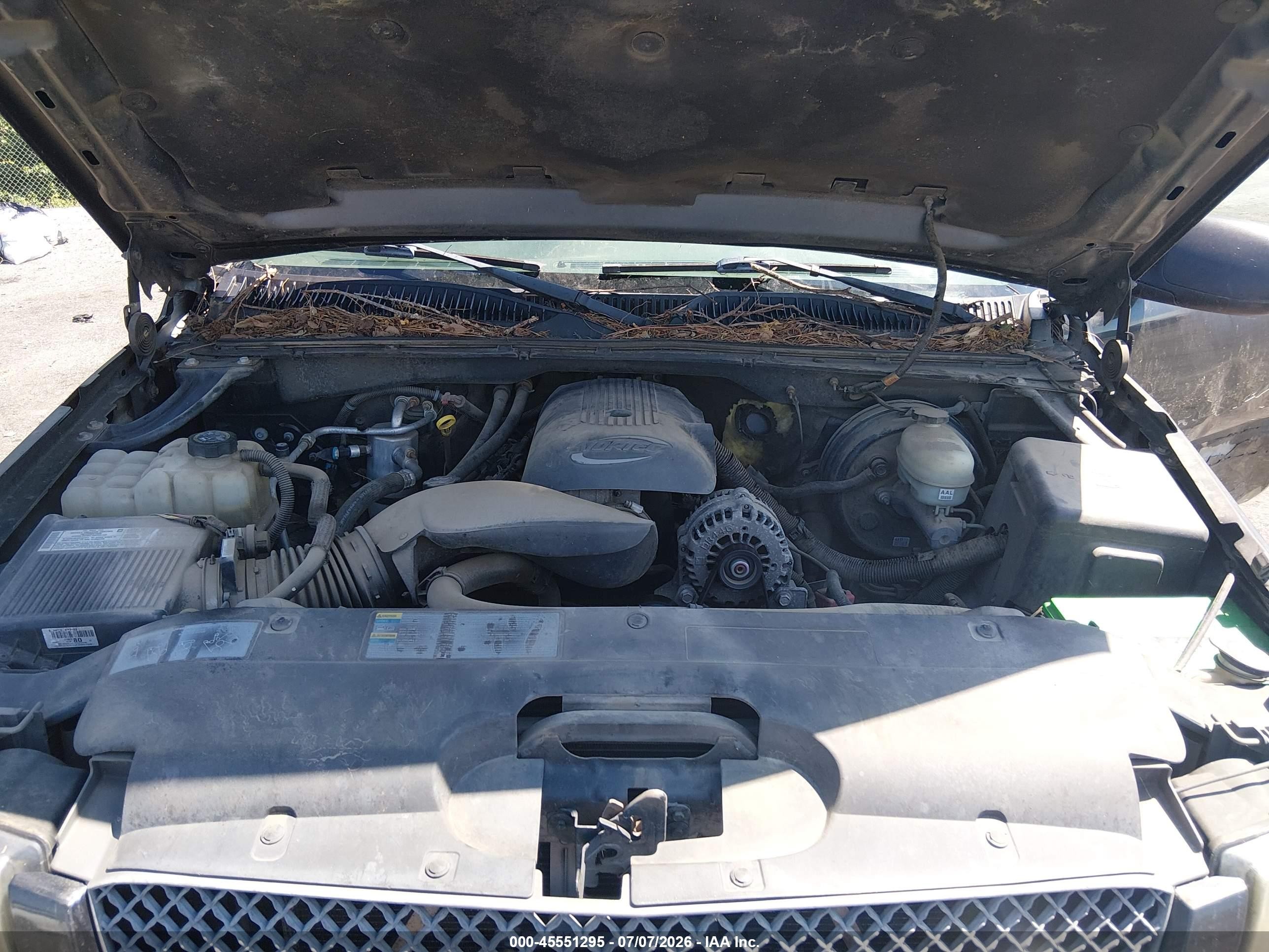 2005 Chevrolet Silverado 1500 Ls Black vin: 2GCEC13T251236119