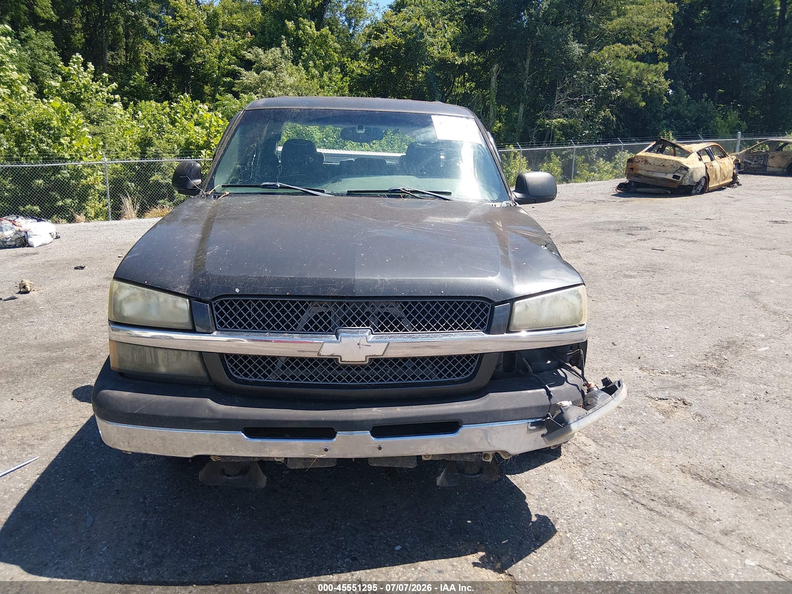 2005 Chevrolet Silverado 1500 Ls Black vin: 2GCEC13T251236119