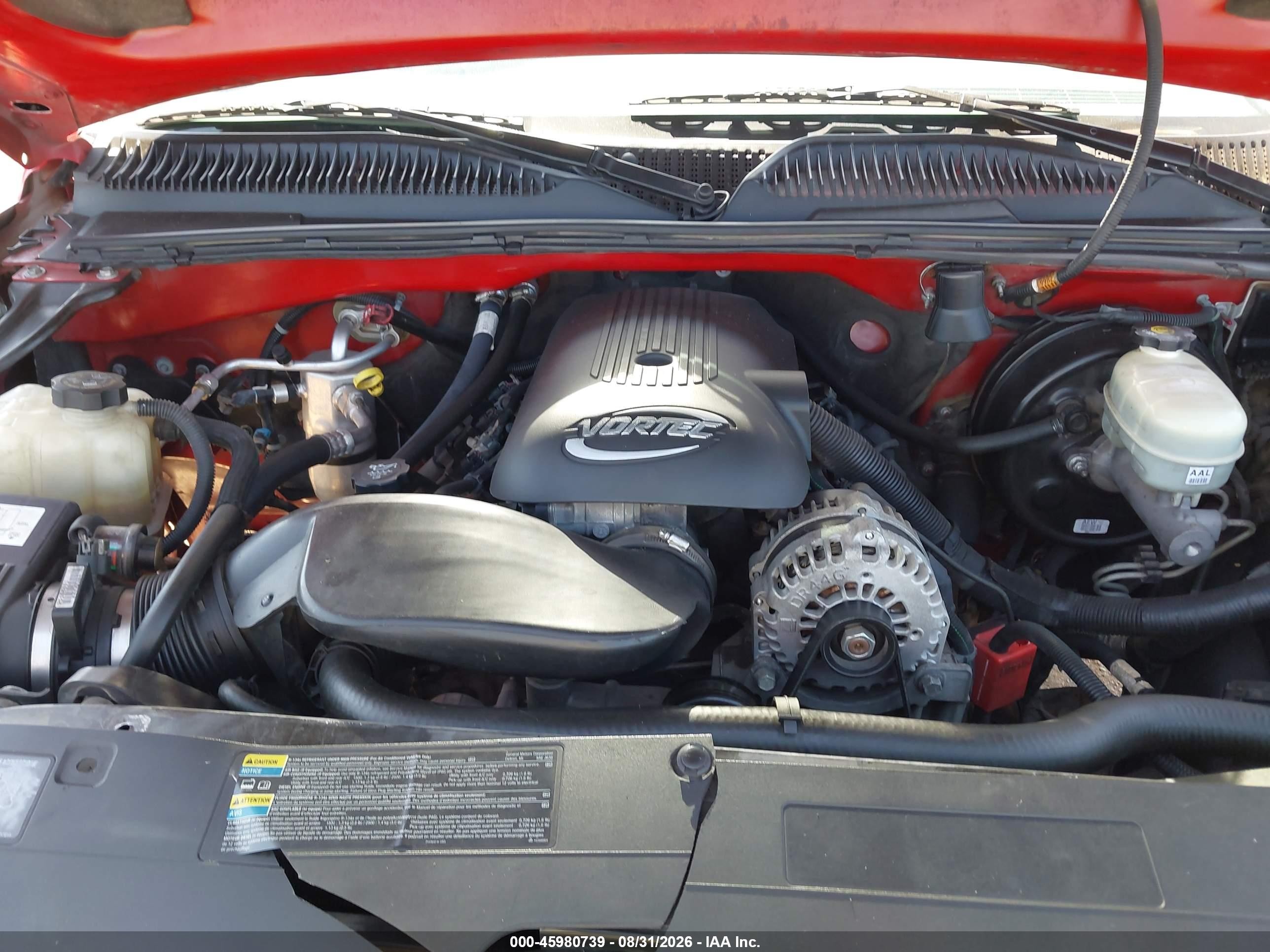 2006 Chevrolet Silverado 1500 Lt1 Красный vin: 2GCEC13T261135504