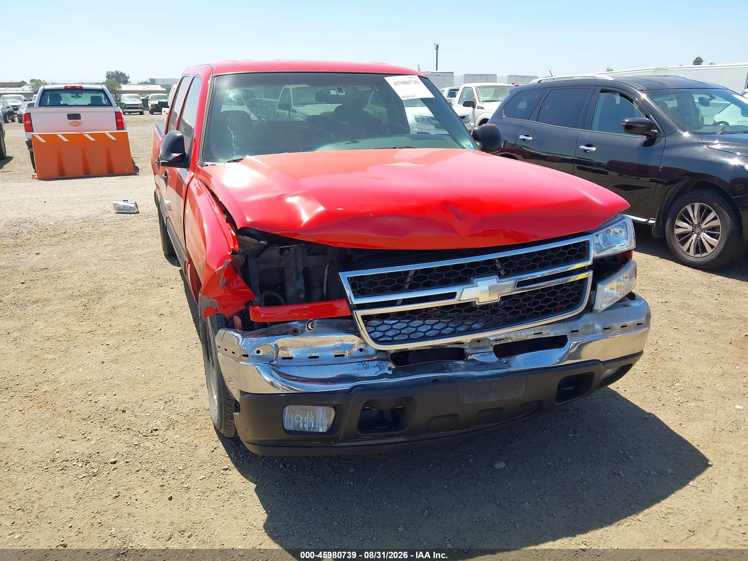 2006 Chevrolet Silverado 1500 Lt1 Красный vin: 2GCEC13T261135504