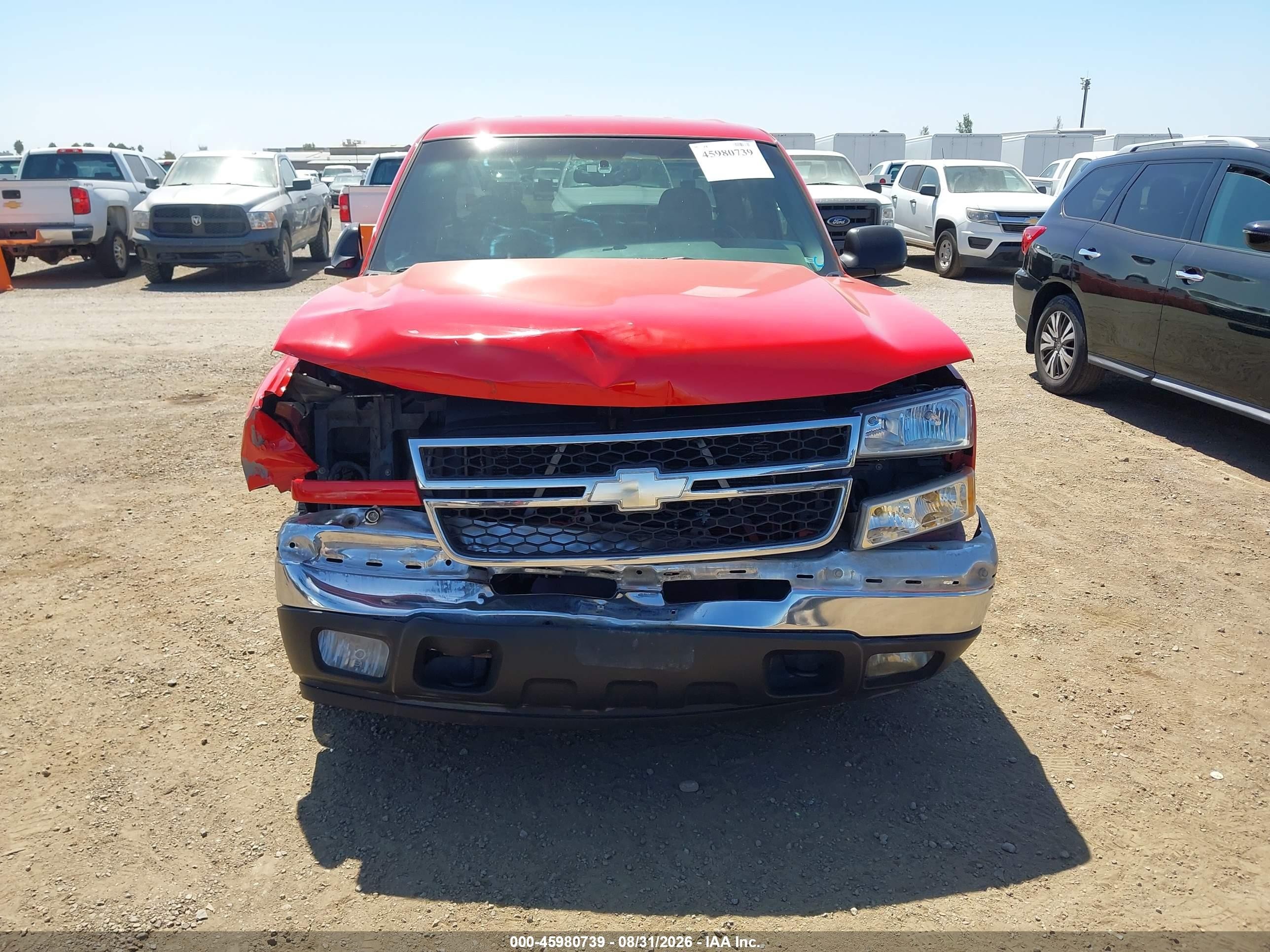 2006 Chevrolet Silverado 1500 Lt1 Красный vin: 2GCEC13T261135504